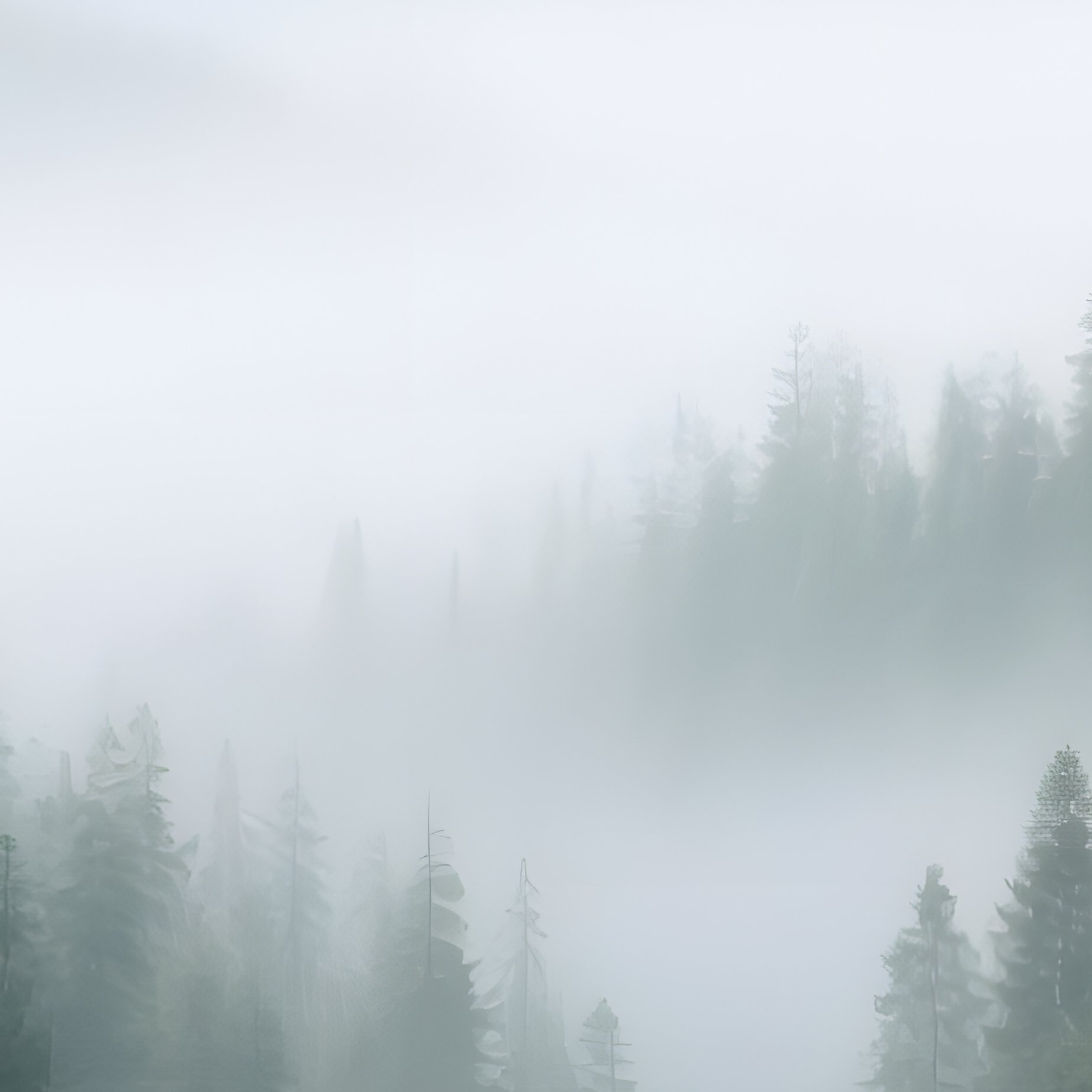A Misty Forest Landscape Landscape Forest - Full Resolution Quality Preview