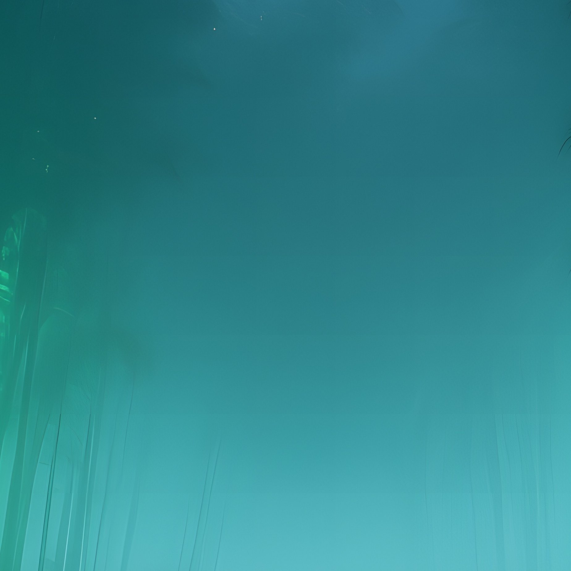 A Misty Night Scene With Towering Bamboo Groves That Emit A Faint Green Luminescence, Their Shadows - Full Resolution Quality Preview