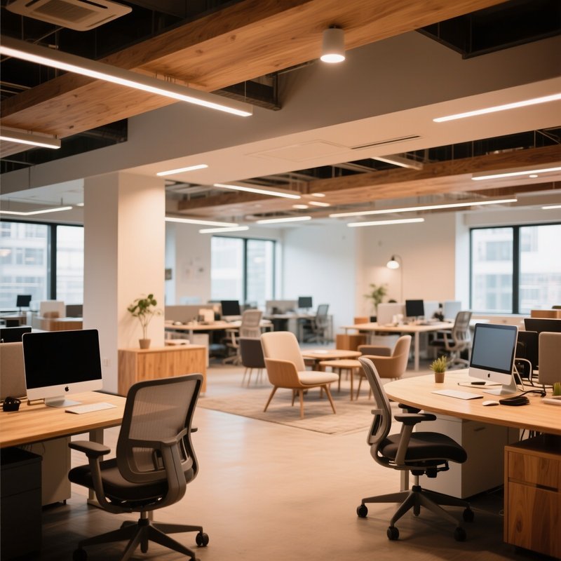 A Modern Co Working Office Interior