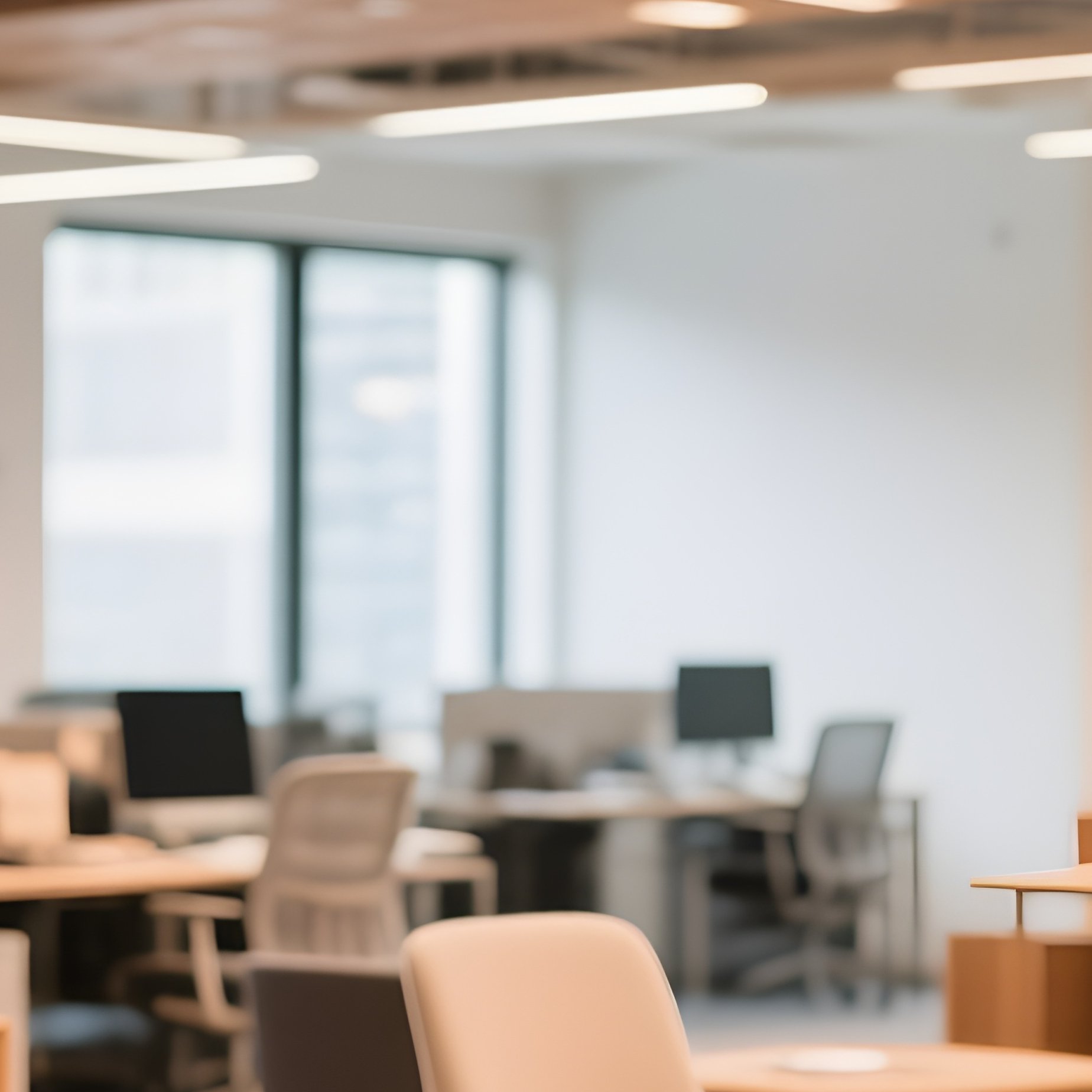 A Modern Co Working Office Interior - Full Resolution Quality Preview