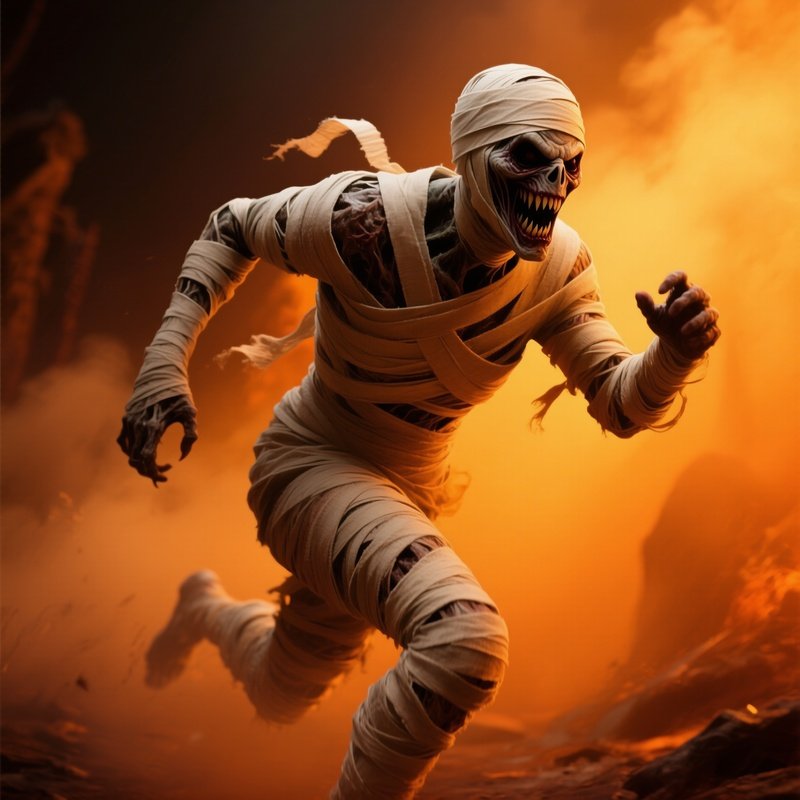 A Mummified Figure Mummy Horror