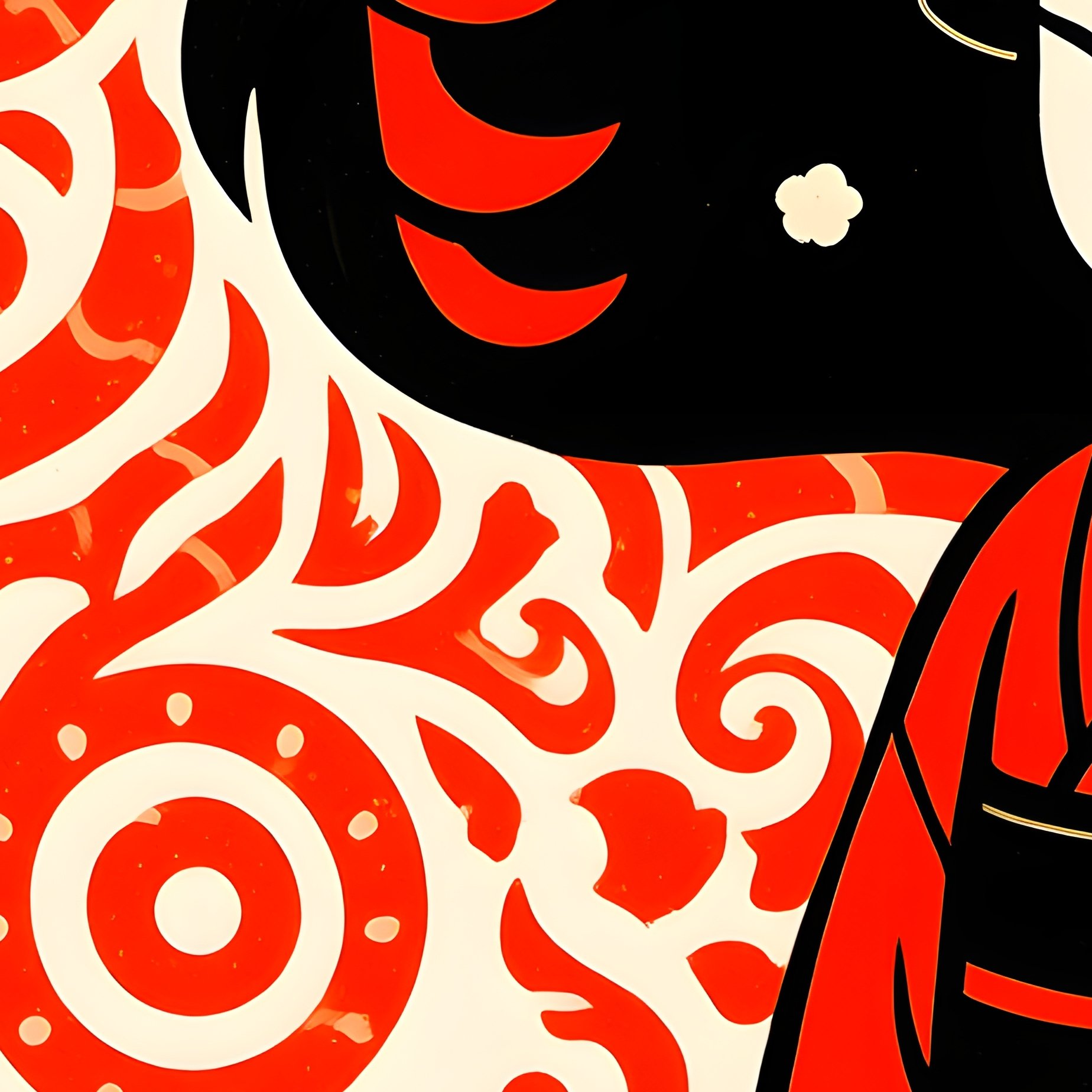 A Mythical Creature Resembling A Unicorn And A Figure In - Full Resolution Quality Preview