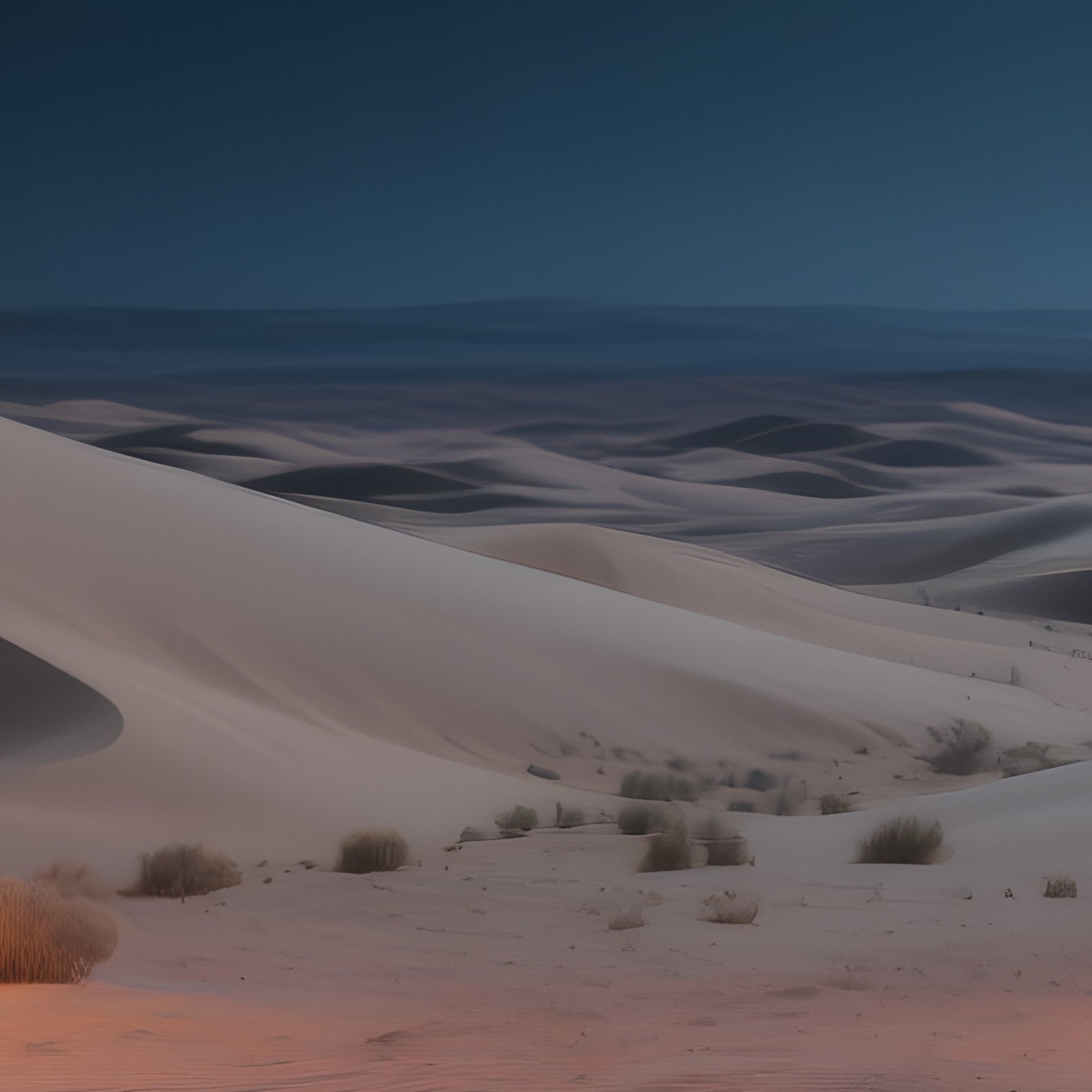 A Night‑Time Desert Star Altar On A Basalt Platform, A Silver Disk Reflecting Constellations, - Full Resolution Quality Preview