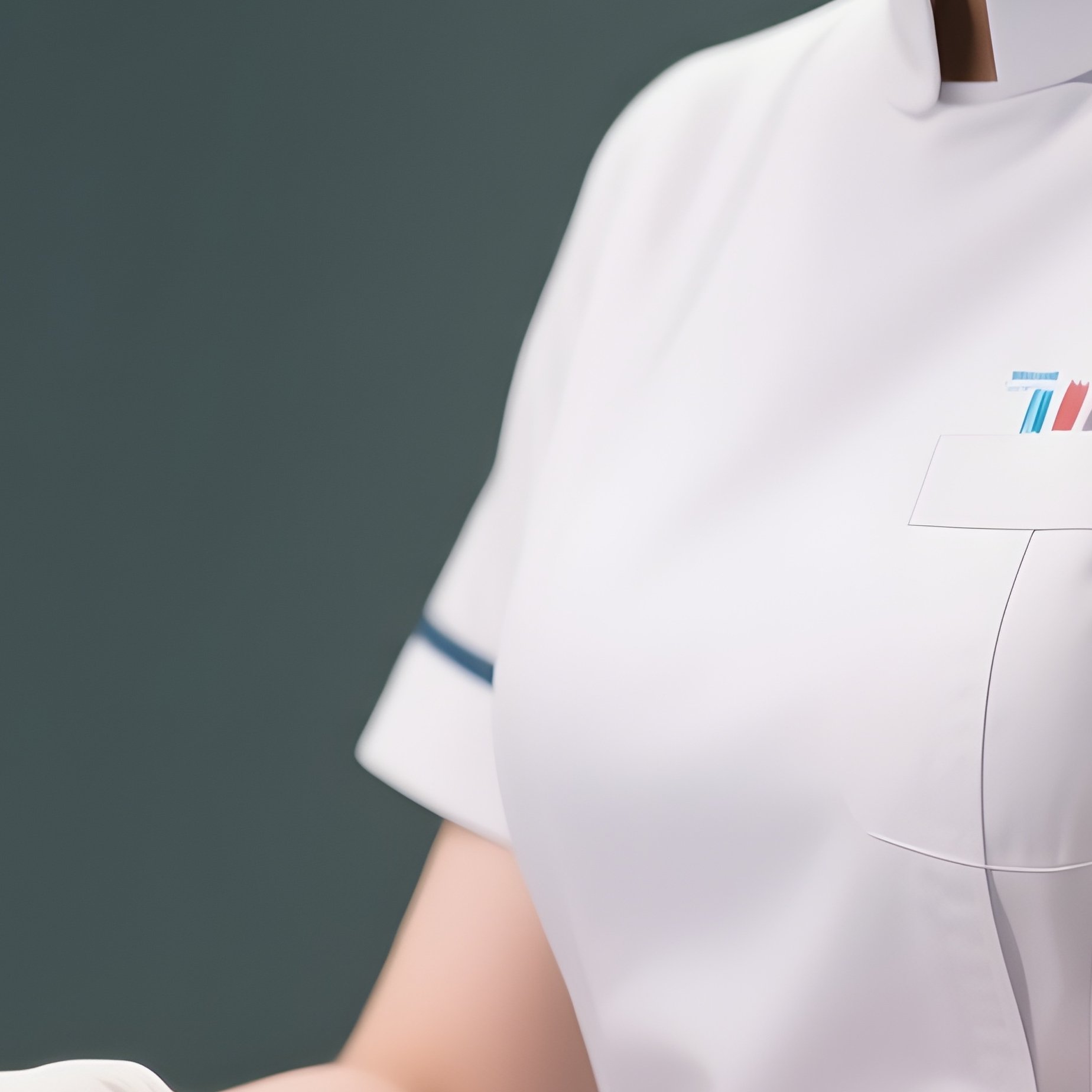 A Nurse Restocking Gloves And Disposable Gowns - Full Resolution Quality Preview