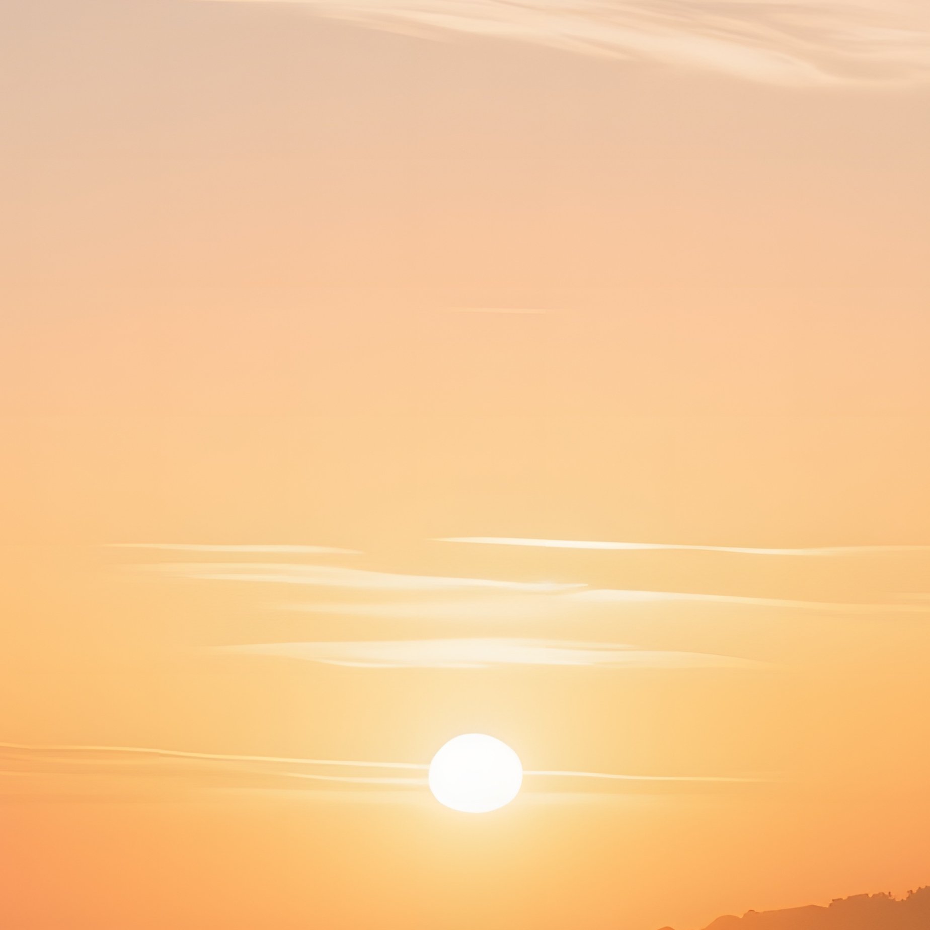 A Panoramic View Of A Beach At Sunset, With The Sun Dipping Below The Horizon, Casting A Golden - Full Resolution Quality Preview