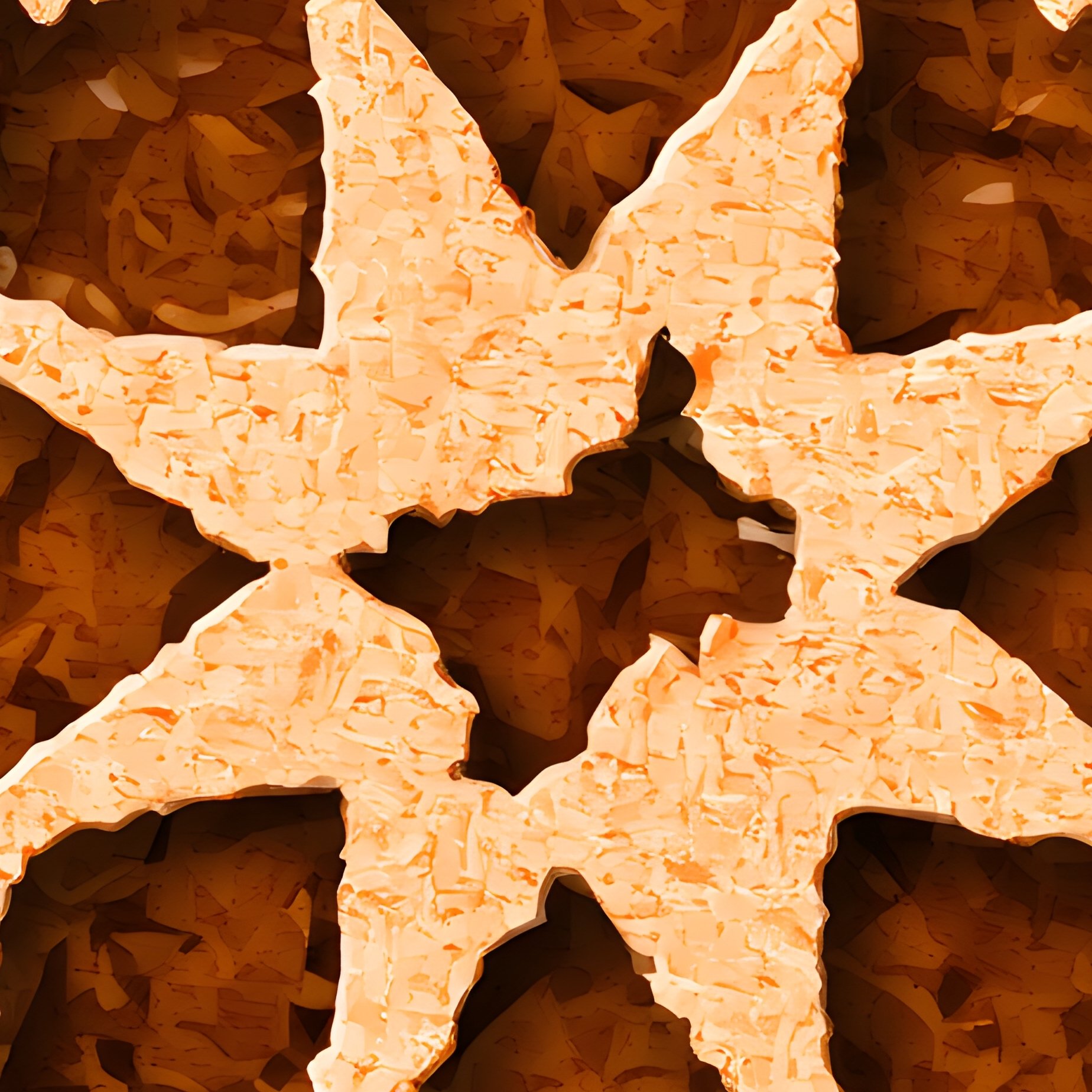 A Paper Cutout Design On A Cardboard Background Paper Art Cutout - Full Resolution Quality Preview