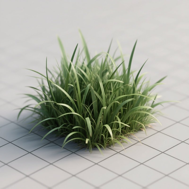 A Patch Of Grass Grass Digital Rendering