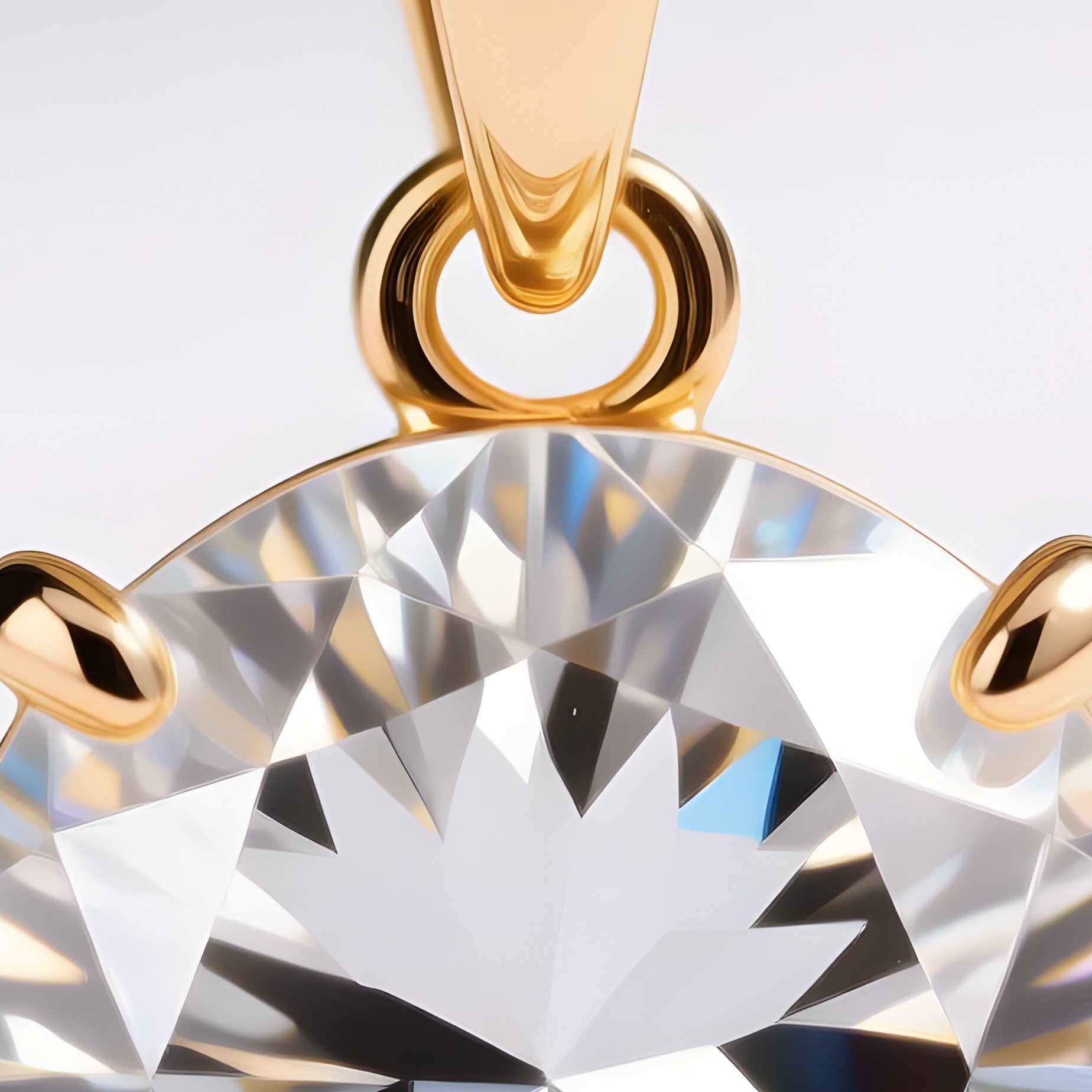 A Pendant Necklace Featuring A Large Crystal Jewelry Necklace - Full Resolution Quality Preview