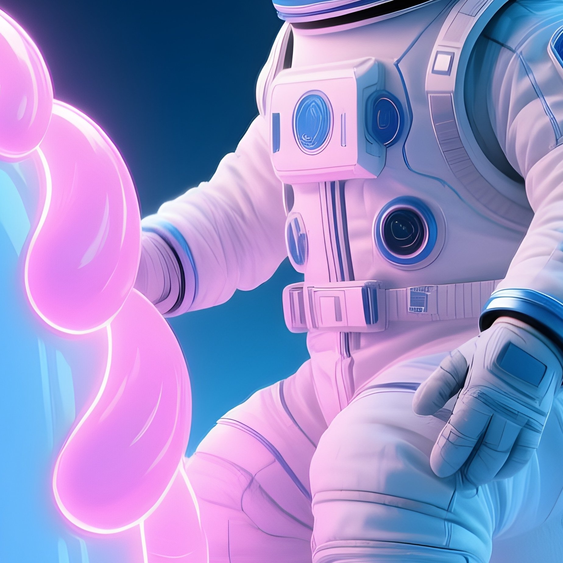 A Penguin Riding A Unicorn Floatie - Full Resolution Quality Preview