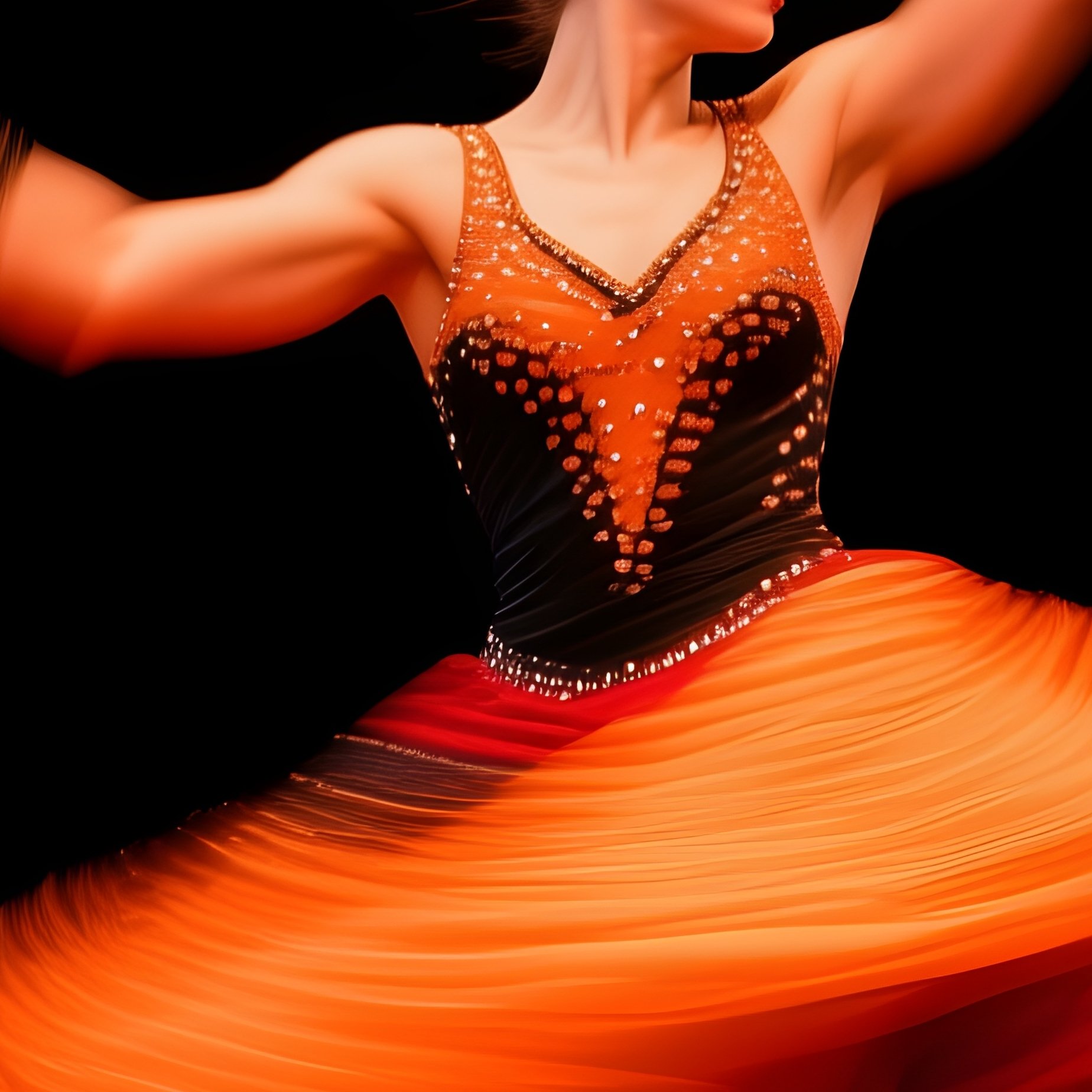 A.Performer.Spinning.Inside.Cyr.Wheel.Motion.Blur.Catching.Light.Artistic.Scene - Full Resolution Quality Preview