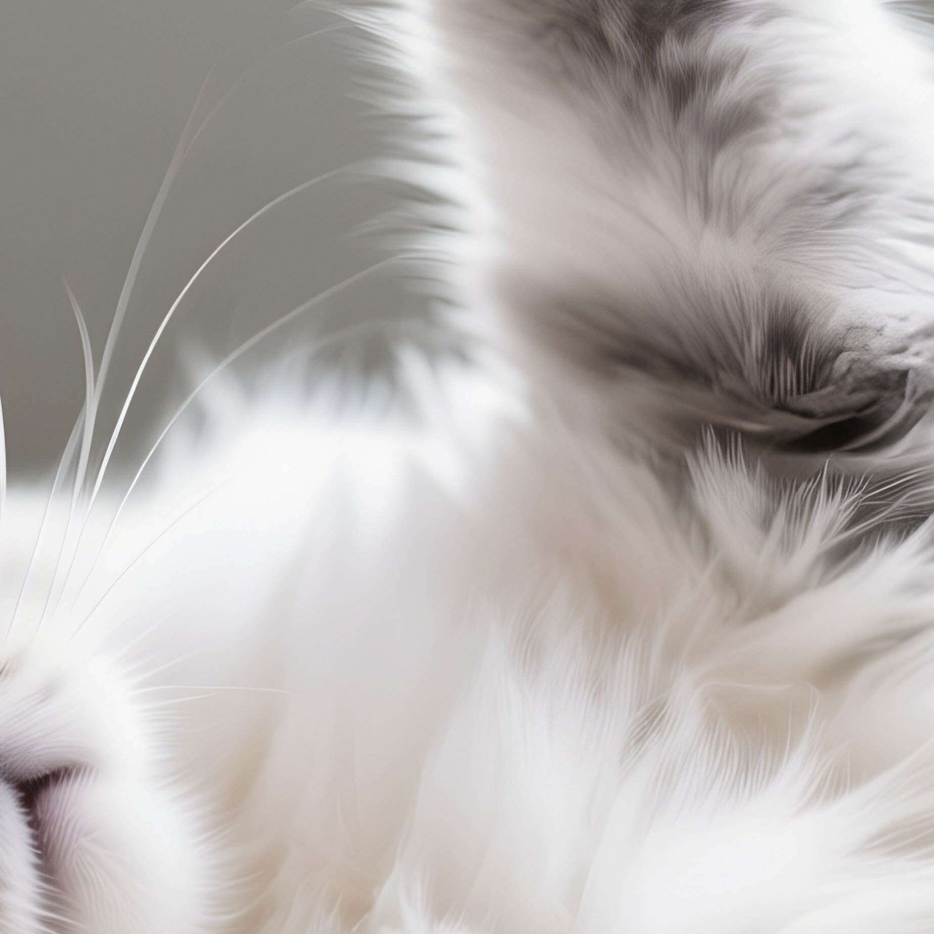A Persian Cat Lying On Back With Paws Up - Full Resolution Quality Preview