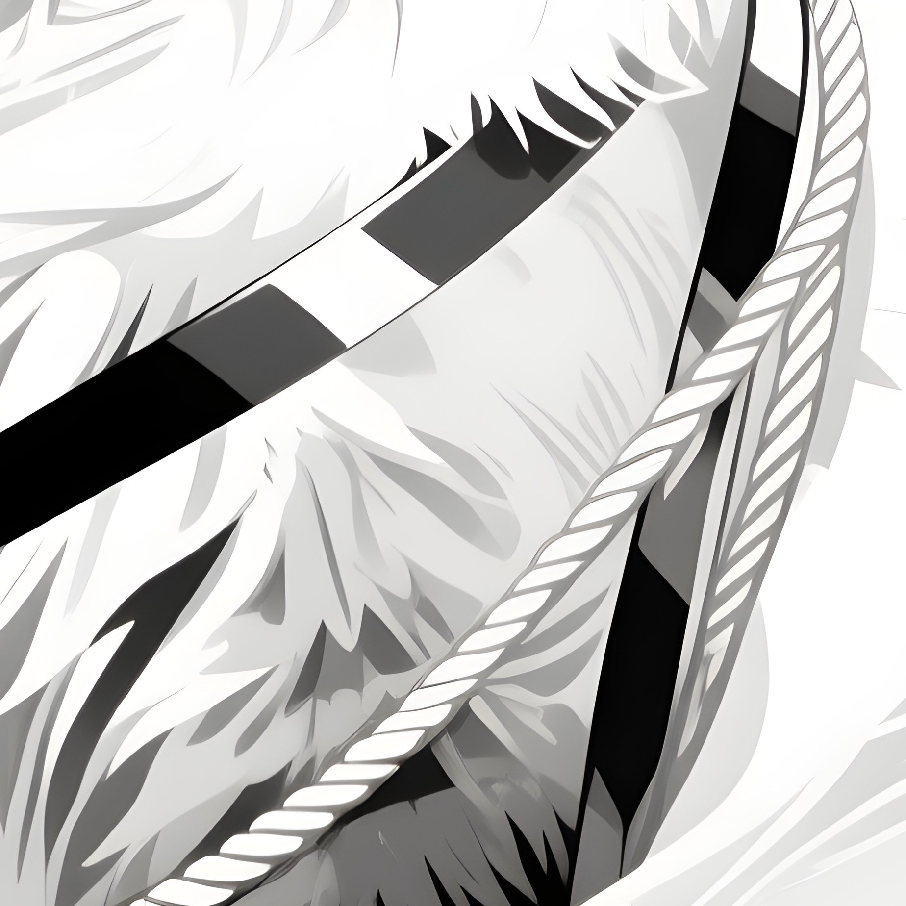 A Persian Cat Tangled In String Or Ribbon Artistic - Full Resolution Quality Preview