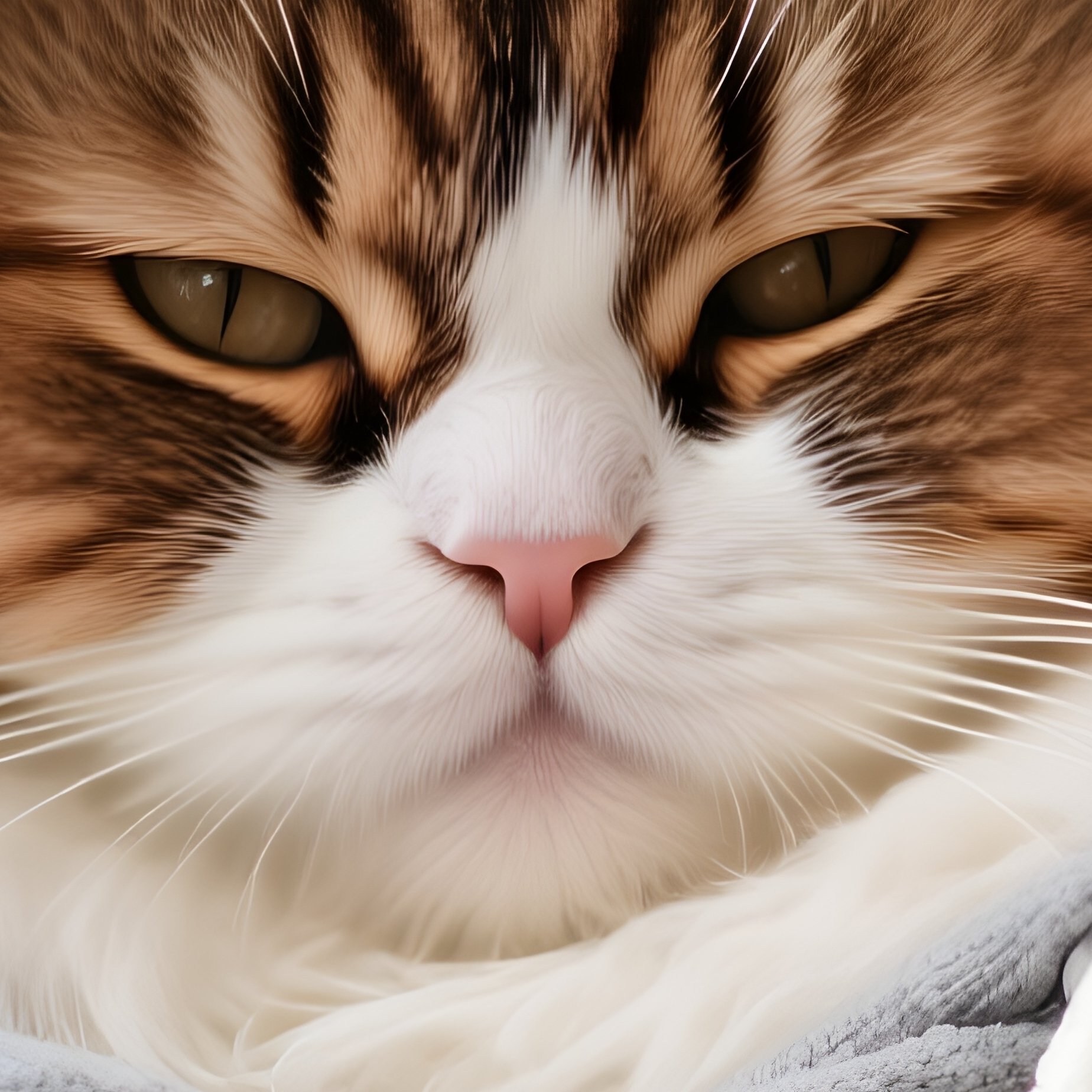 A Persian Cat Wearing A Hoodie - Full Resolution Quality Preview