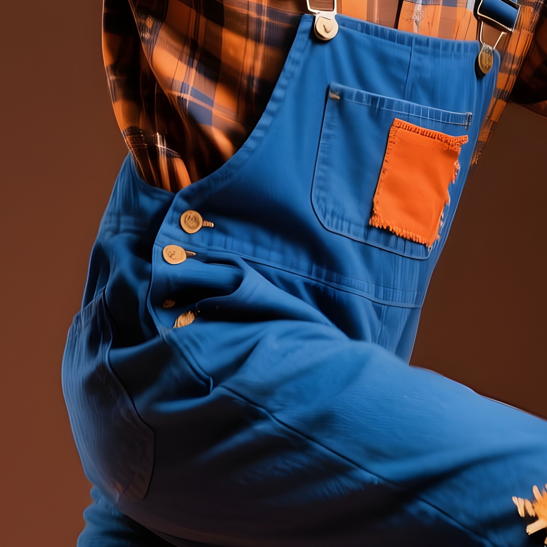 A Person Dressed As A Scarecrow With A Pumpkin Head Halloween - Full Resolution Quality Preview