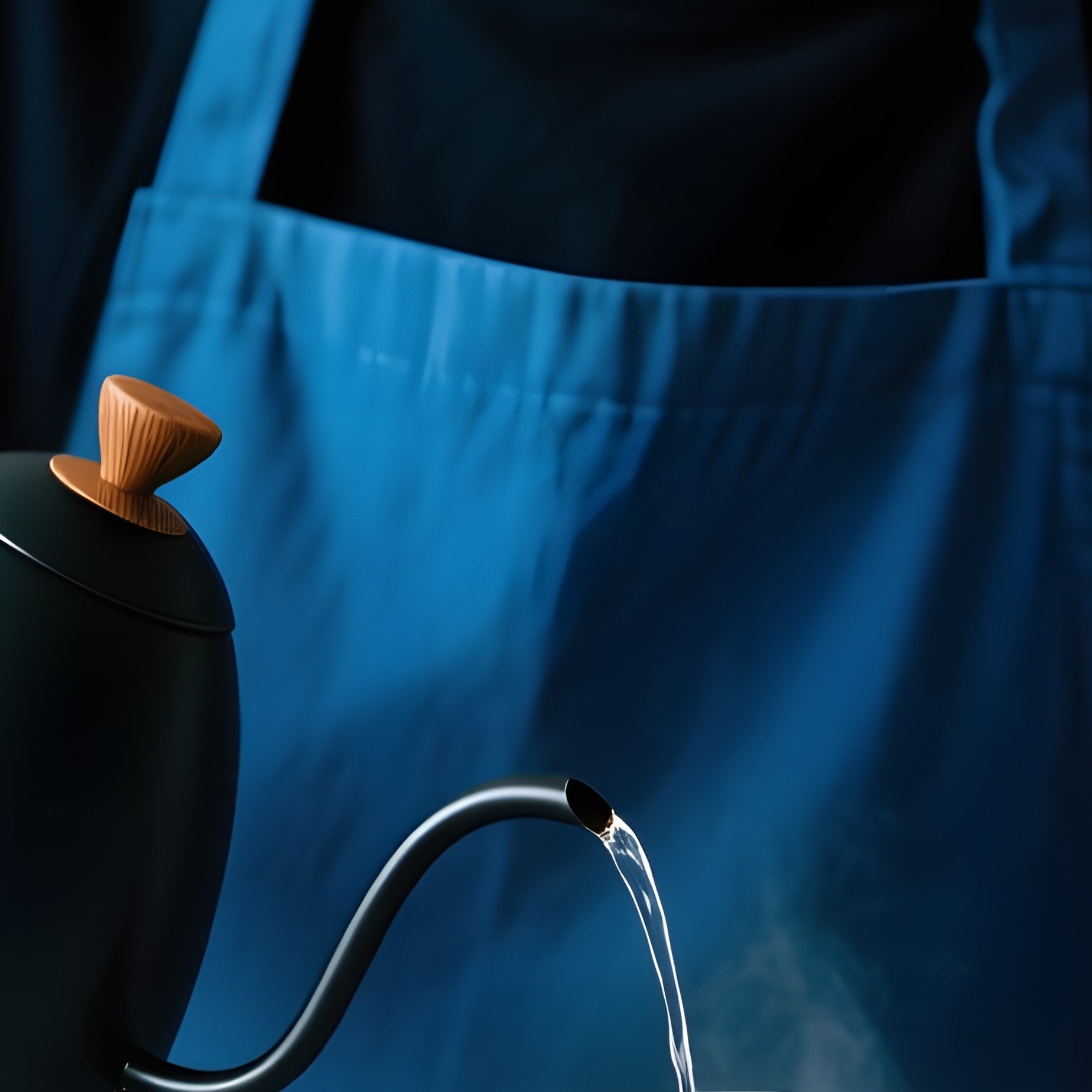 A Person Making Coffee Using A Pour Over Method Coffee Pour Over - Full Resolution Quality Preview