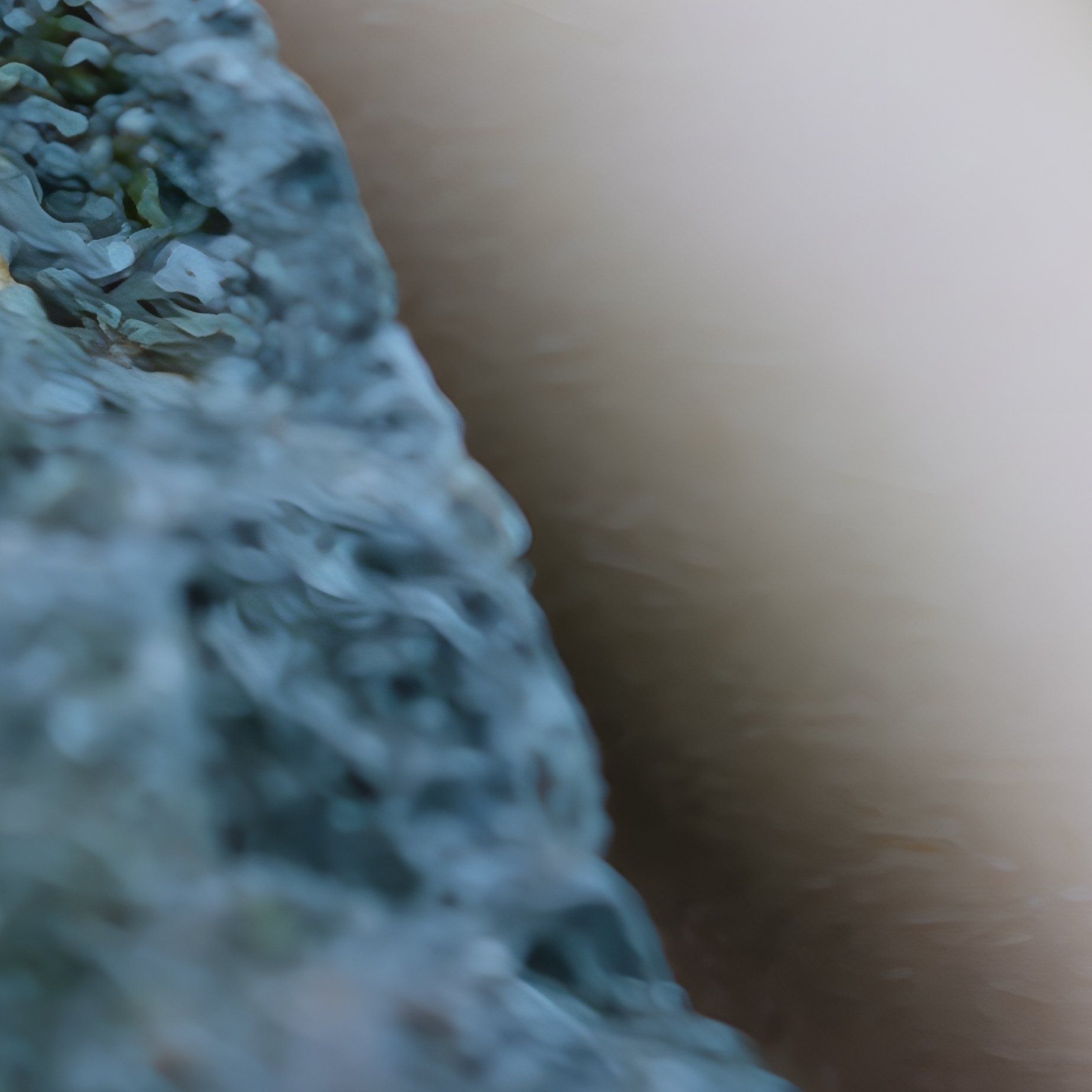 A Person Partially Obscured By A Rock Nature Outdoor - Full Resolution Quality Preview