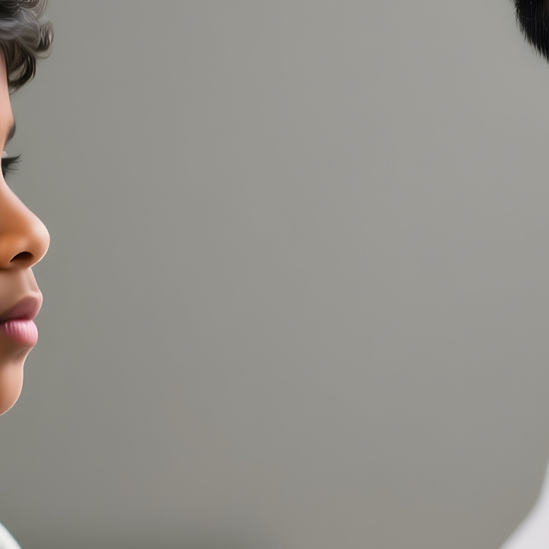 A Photorealistic Scene Of A South Asian Doctor Listening To A Black Child’S Heartbeat With A Stethoscope. - Full Resolution Quality Preview