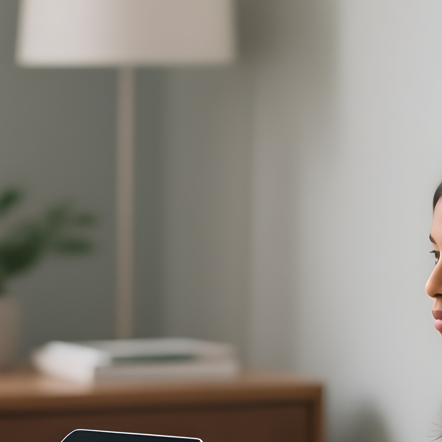 A Photorealistic Scene Of An Asian Doctor Using A Tablet To Explain Results To A Hispanic Family In A Quiet Consultation Room. - Full Resolution Quality Preview
