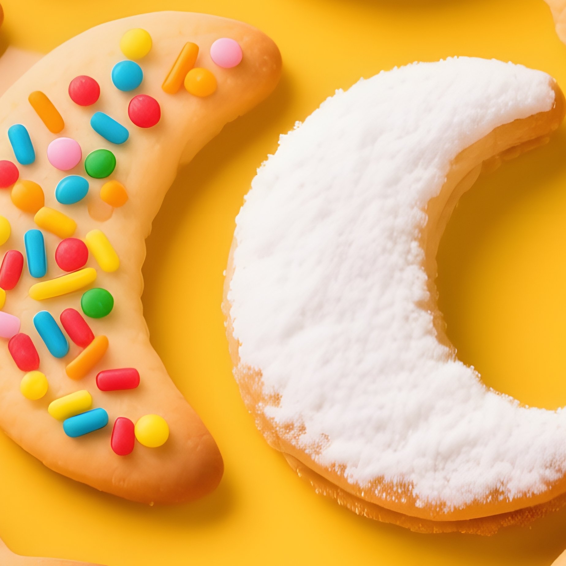 A Plate Of Assorted Cookies And Festive Decorations Cookies - Full Resolution Quality Preview