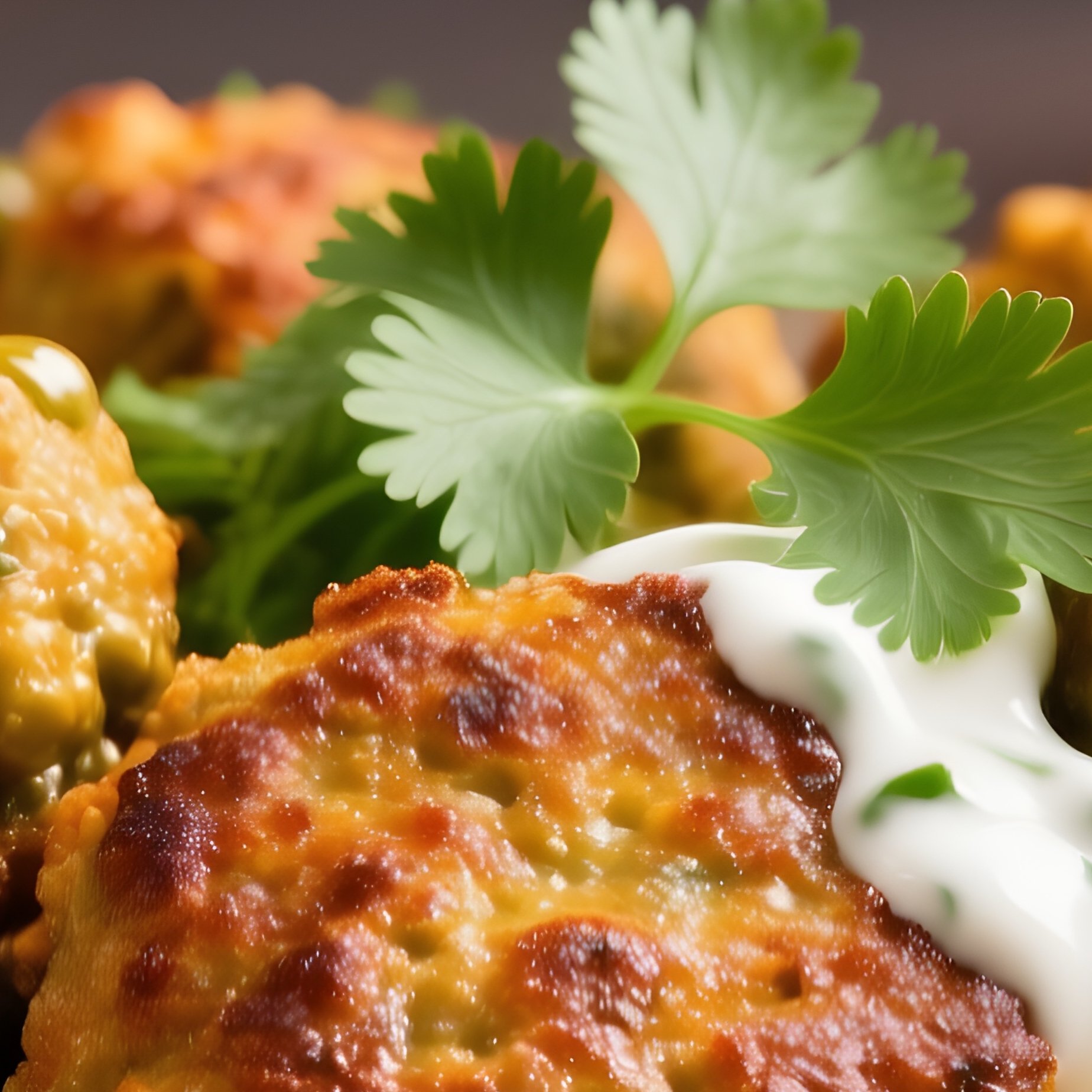 A Plate Of Shami Kabab Ground Meat Patties Mixed With Split Peas And Spices Fried To A Dark Brown Crisp - Full Resolution Quality Preview