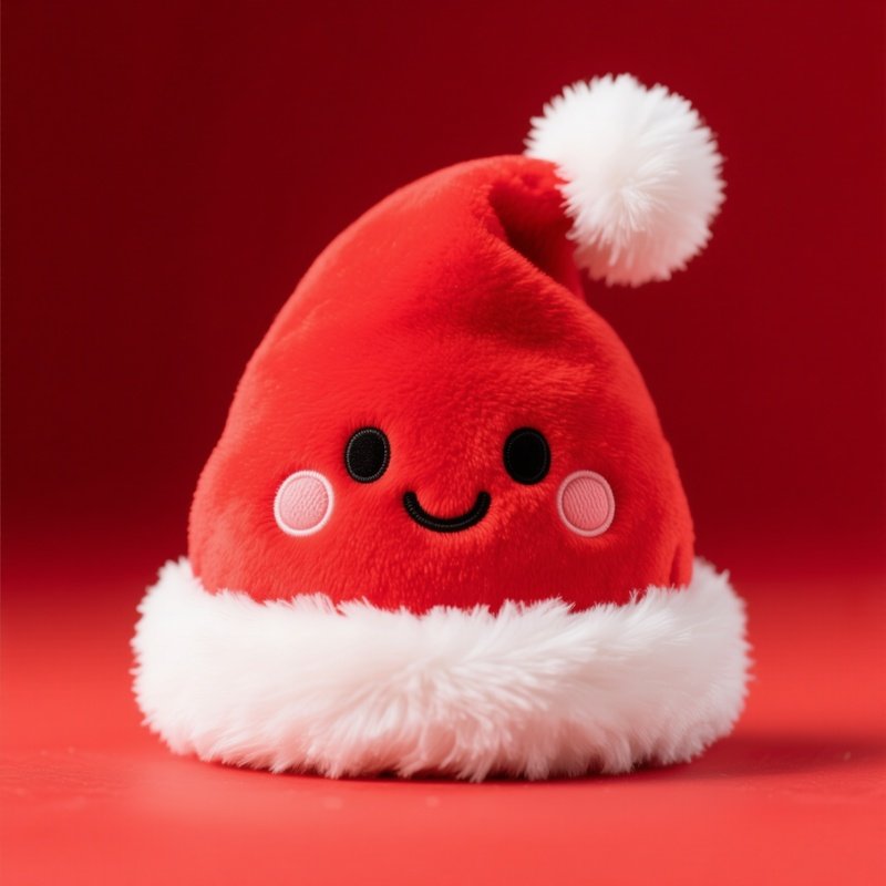 A Plush Toy Resembling A Santa Hat Christmas Santa Hat