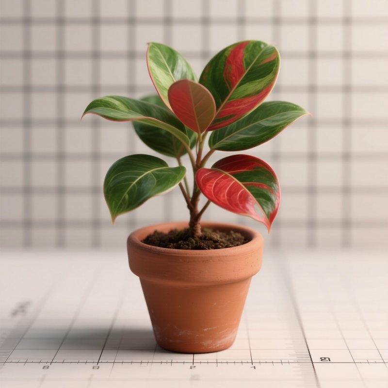 A Potted Plant Plant Digital Rendering