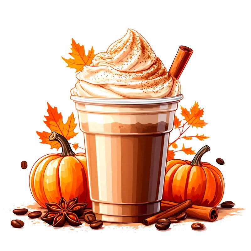A Pumpkin Spice Latte Drink Pumpkin Spice Autumn