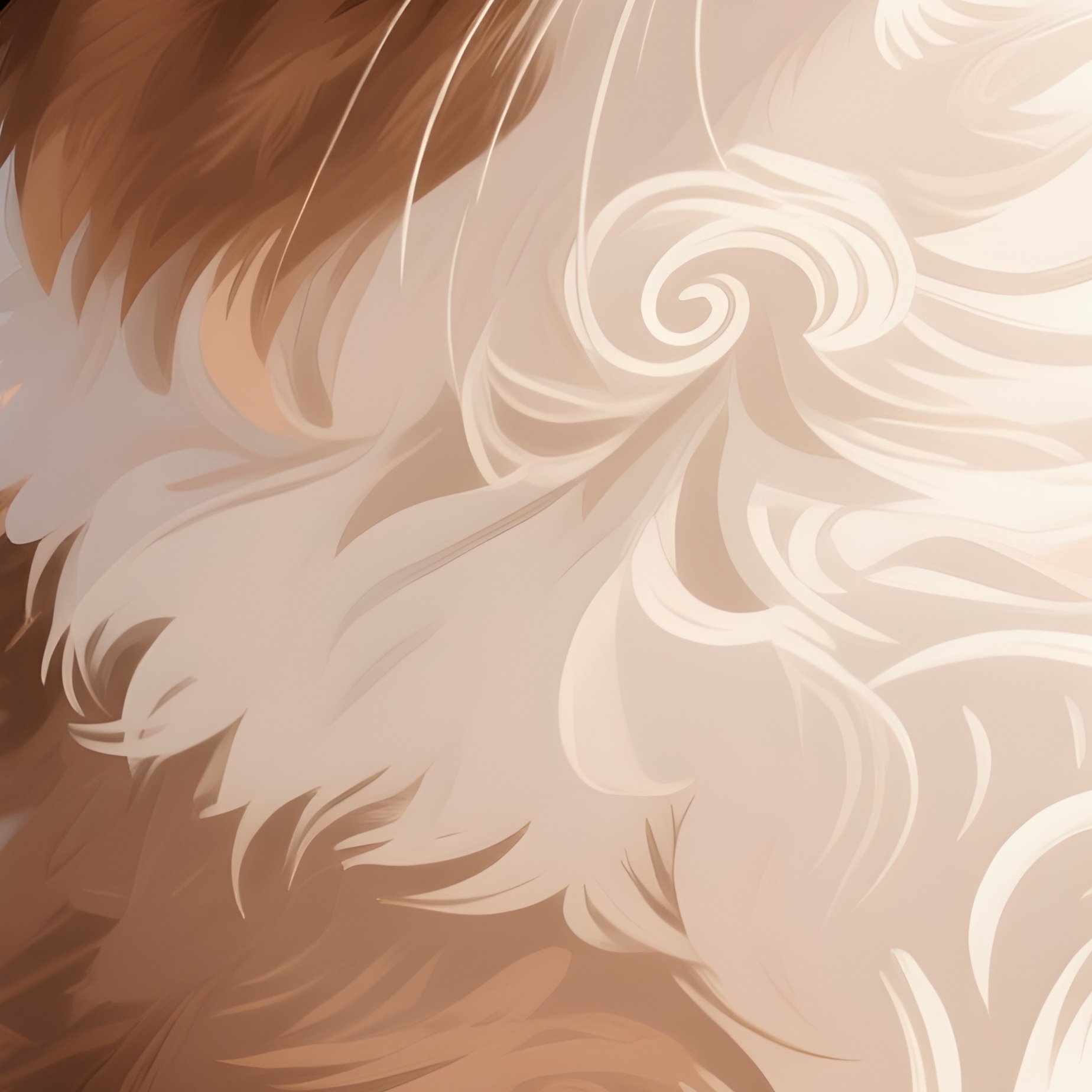 A Ragamuffin Cat Sitting With Tilted Head In An Artistic Portrait - Full Resolution Quality Preview