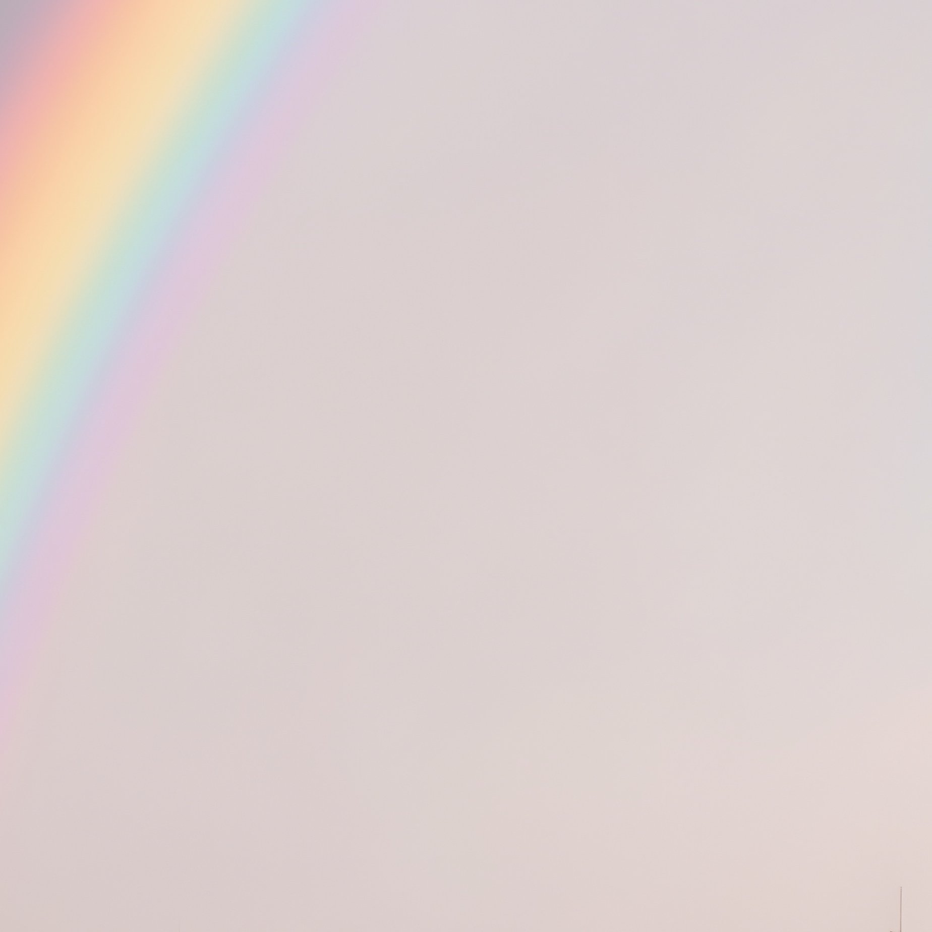 A Rainbow Stretching Over A Calm Harbor With Fishing Boats - Full Resolution Quality Preview