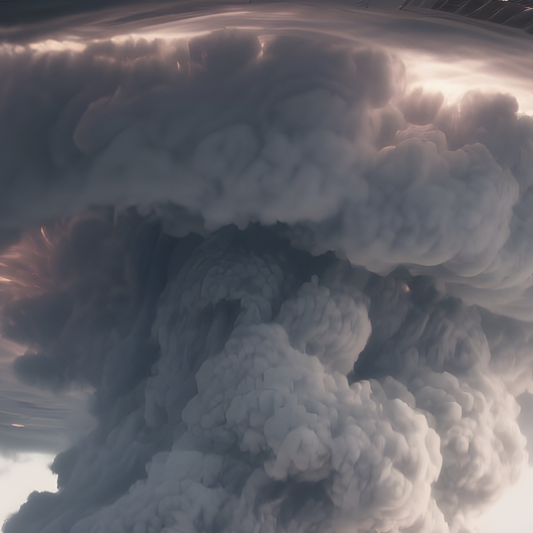 A Rare Supercell Structure Forming A Rotating Mothership Cloud. - Full Resolution Quality Preview