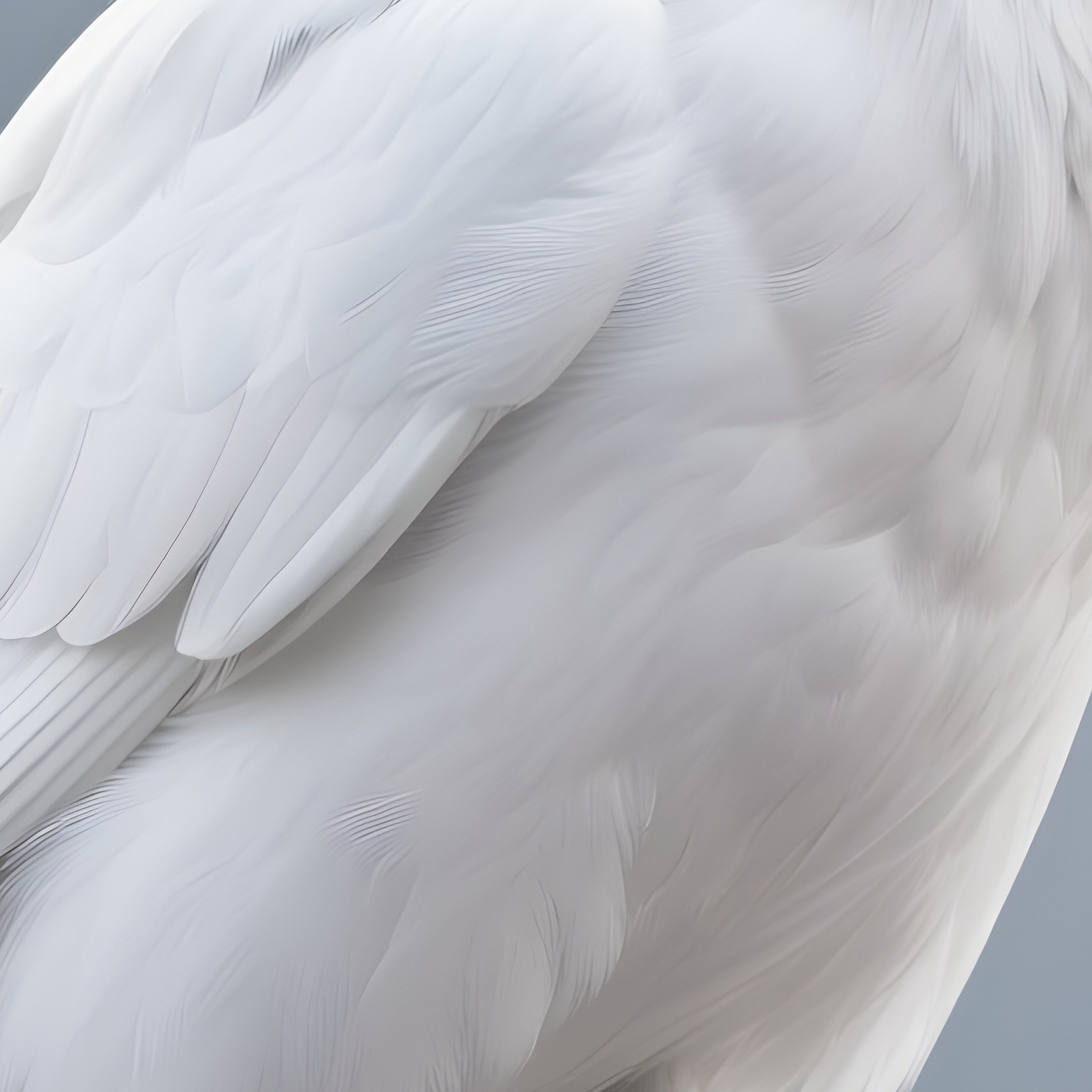 A Rare White Raven Perched On A Frost Covered Tree Branch. - Full Resolution Quality Preview
