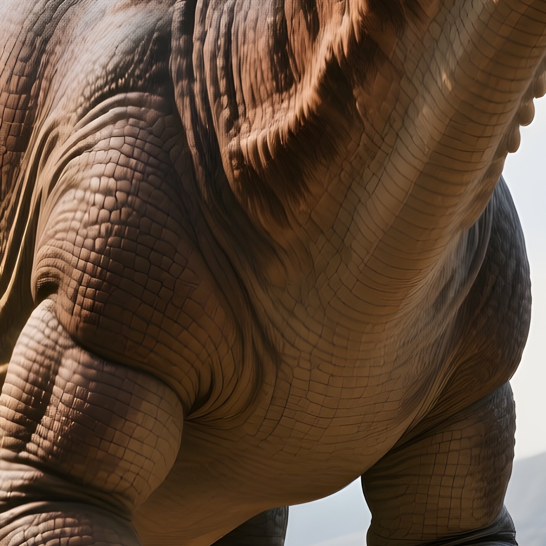 A Reconstructed Argentinosaurus Dinosaur - Full Resolution Quality Preview