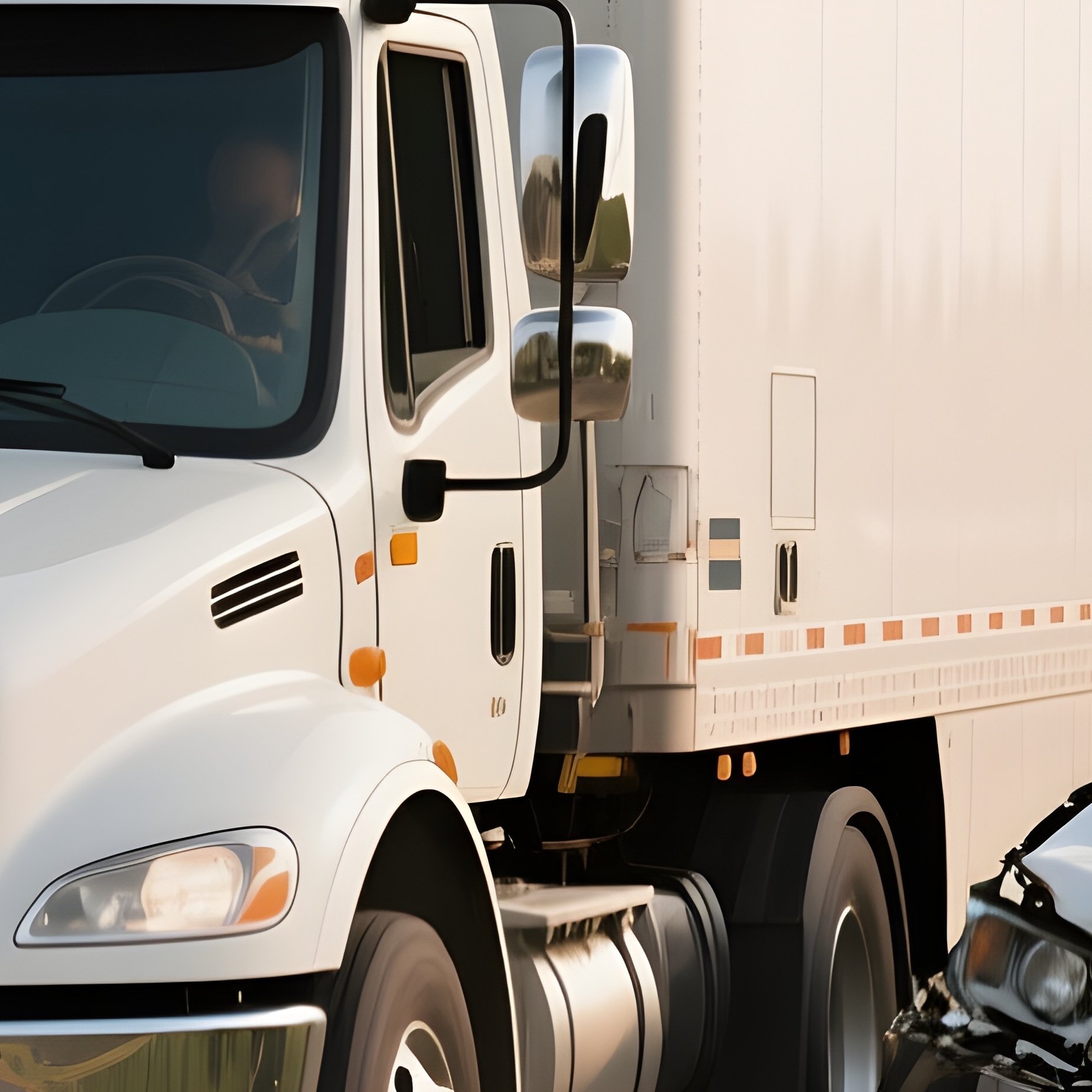 A Recovery Truck Assisting A Stranded Vehicle On A Rural Road - Full Resolution Quality Preview