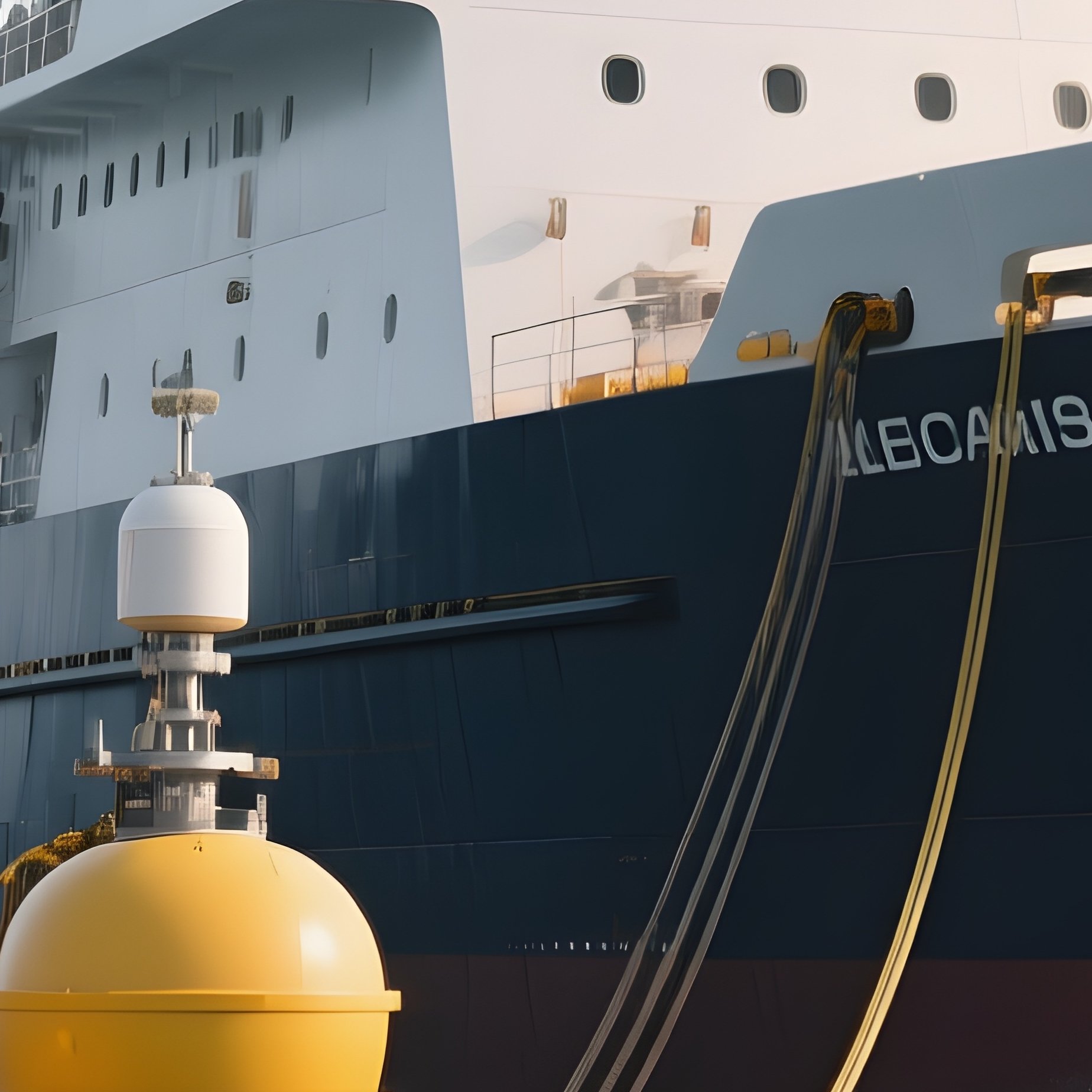 A Research Ship Deploying Oceanographic Instruments - Full Resolution Quality Preview