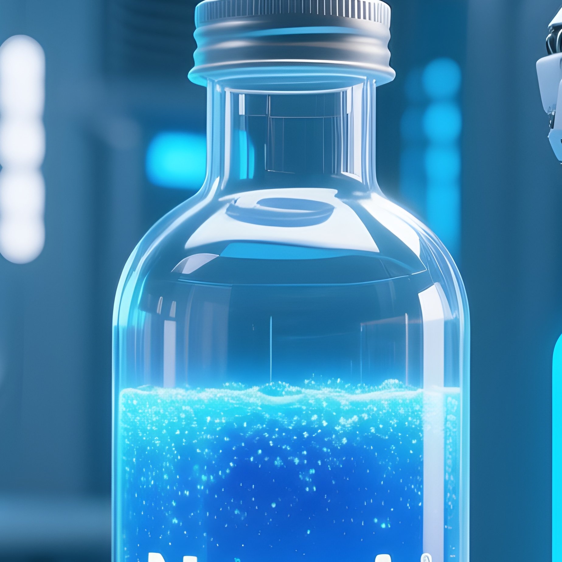 A Science Fiction Lab With Liquid Napoje - Full Resolution Quality Preview