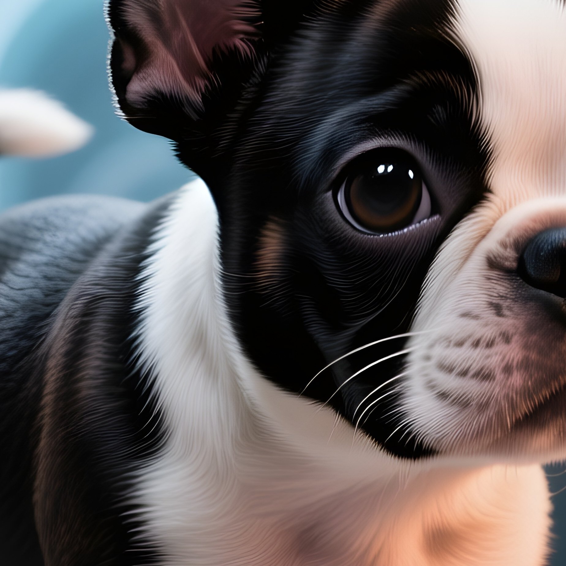 A Science Fiction Story About A Boston Terrier Puppy - Full Resolution Quality Preview