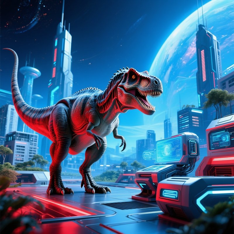 A Science Fiction Story With A Torvosaurus