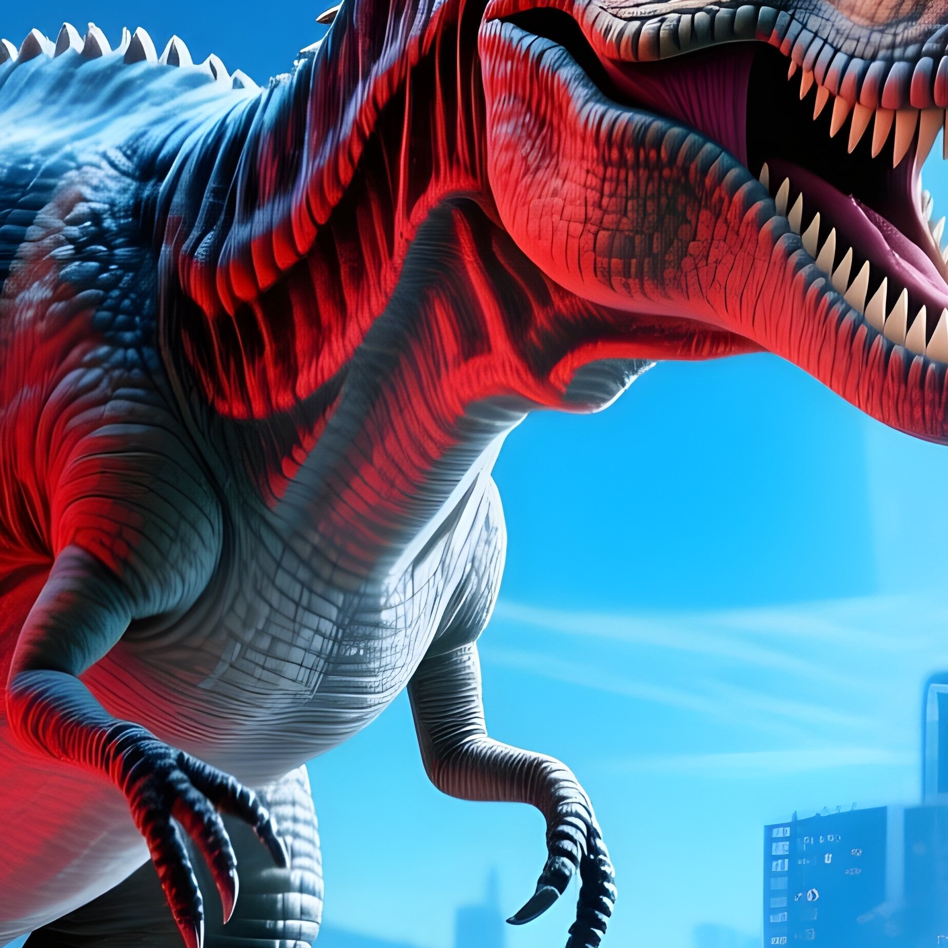 A Science Fiction Story With A Torvosaurus - Full Resolution Quality Preview