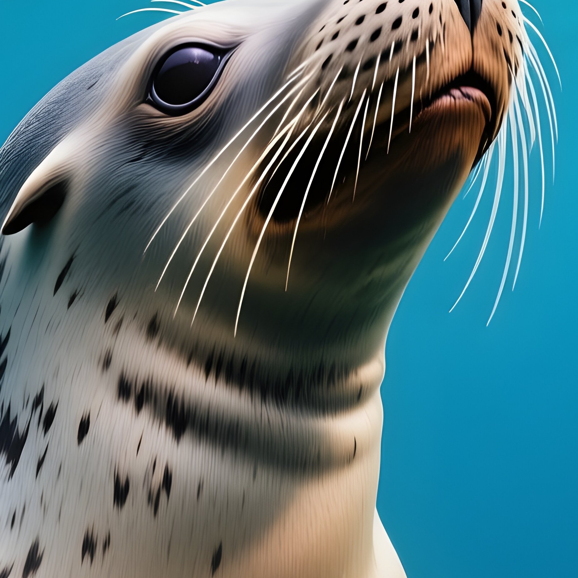 A Seal Juggling Cupcakes Underwater2 - Full Resolution Quality Preview
