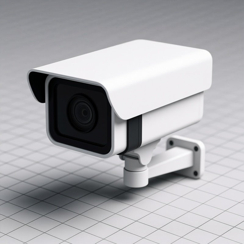 A Security Camera Model Security Camera 3D Model