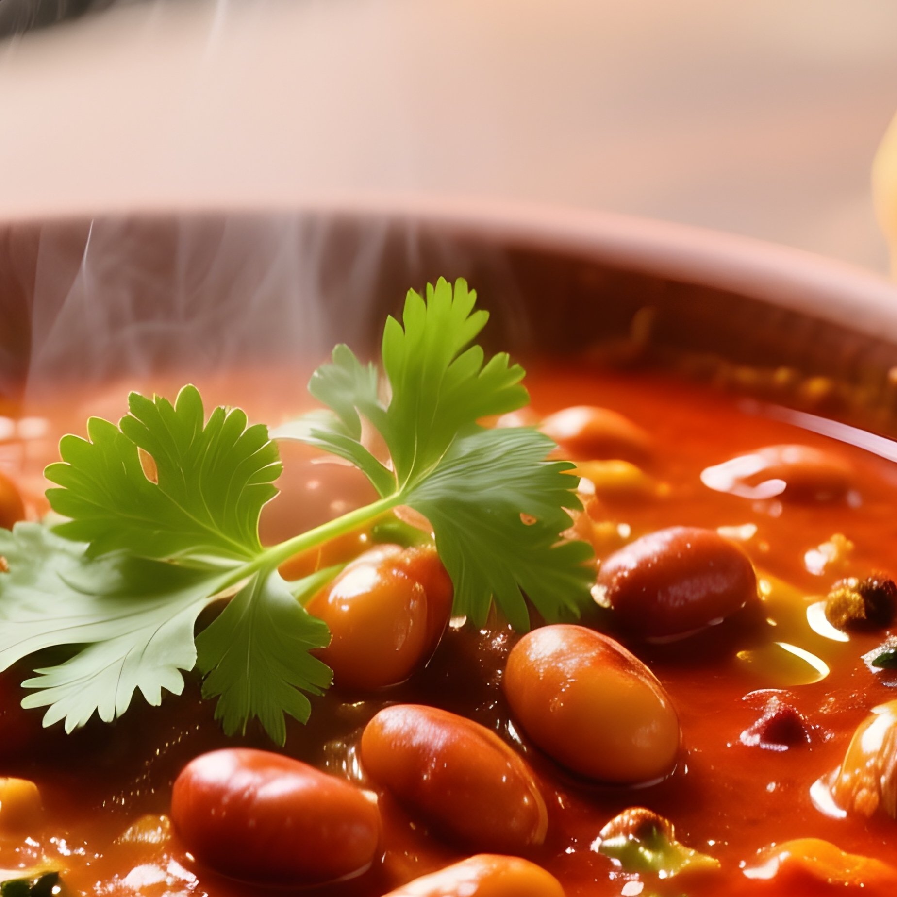 A Serving Of Alsande Tonak Red Cowpea Curry With Side Of Bread - Full Resolution Quality Preview