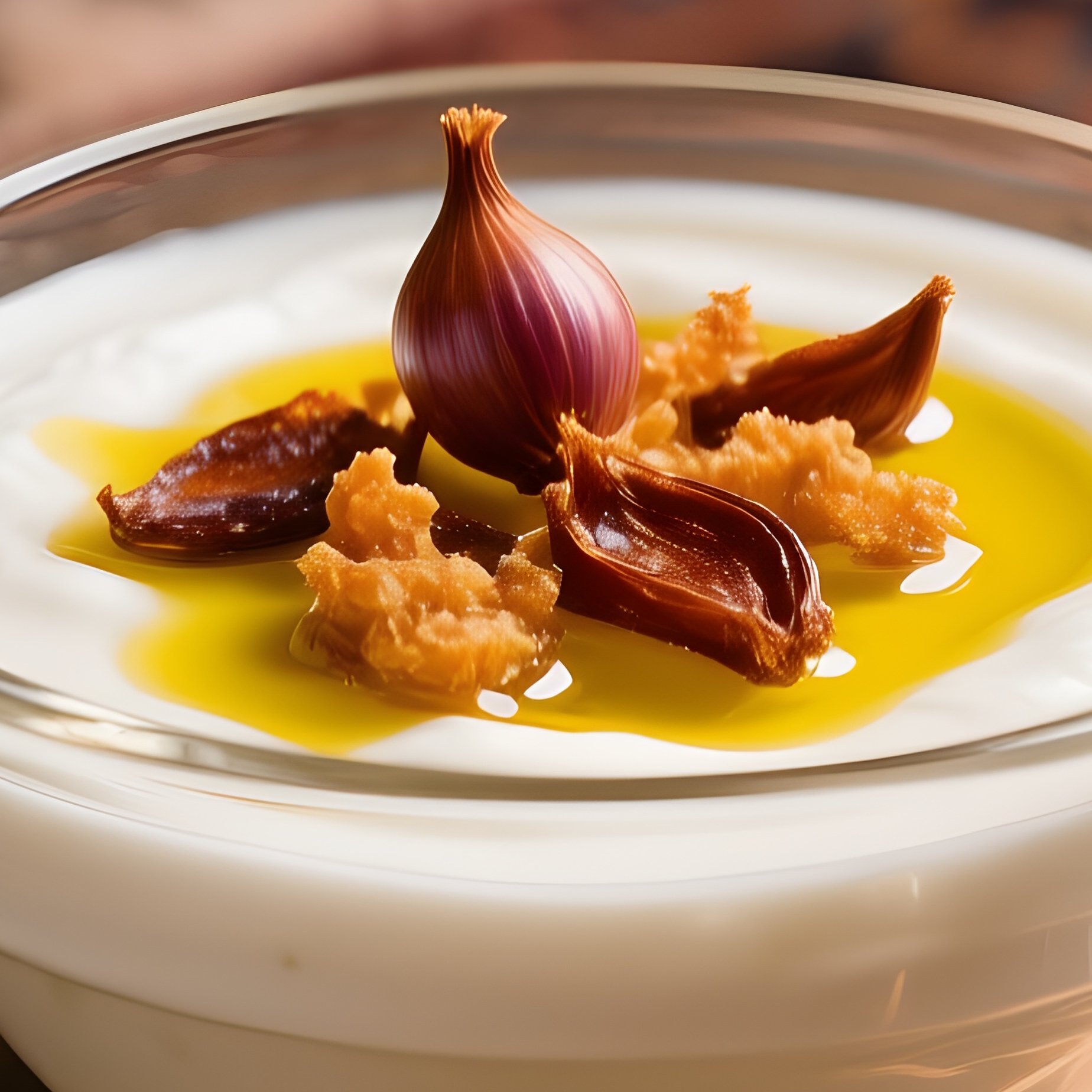 A Serving Of Mast O Musir Yogurt With Dried Shallots 2 - Full Resolution Quality Preview