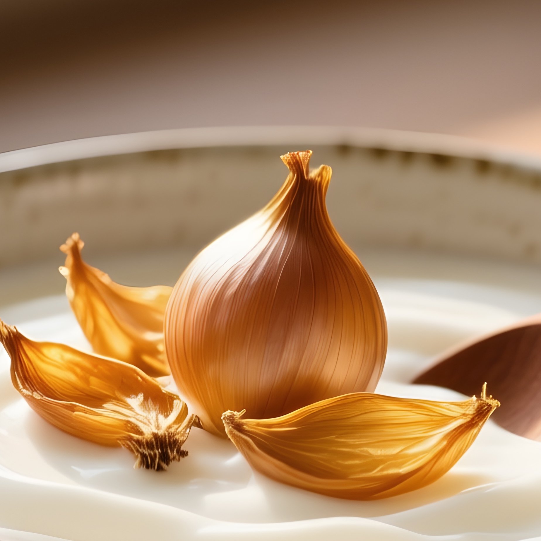 A Serving Of Mast O Musir Yogurt With Dried Shallots - Full Resolution Quality Preview