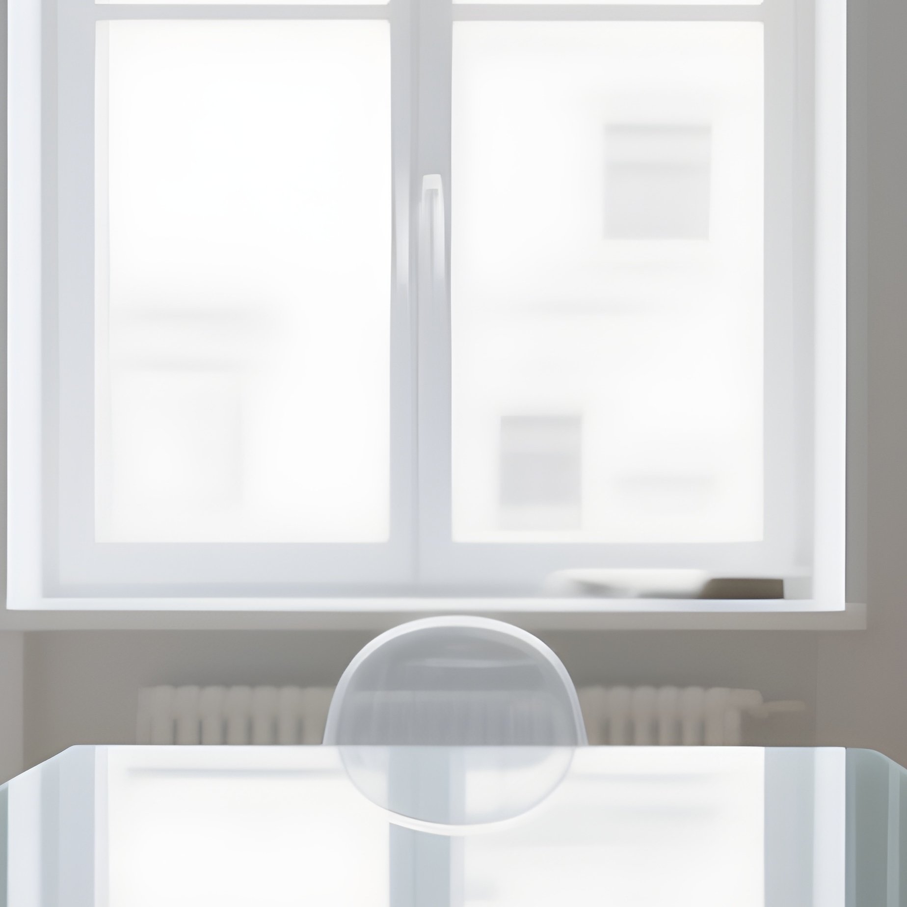 A Set Of Transparent Acrylic "Ghost" Chairs Placed Around A Glass Dining Table In A Small Apartment, Creating An Illusion Of More Space And Light. - Full Resolution Quality Preview