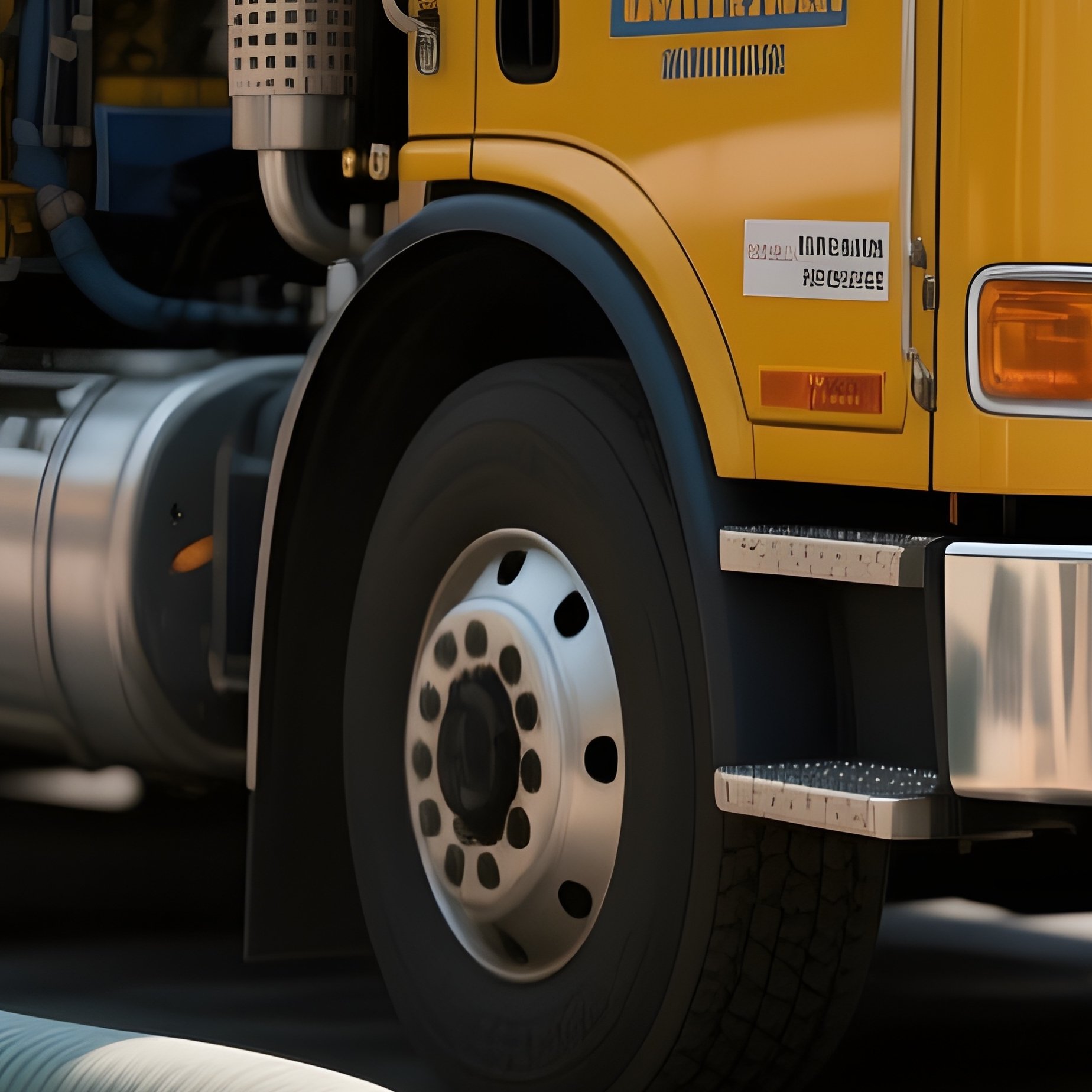 A Sewer Maintenance Truck Stationed Beside A Manhole Cover - Full Resolution Quality Preview