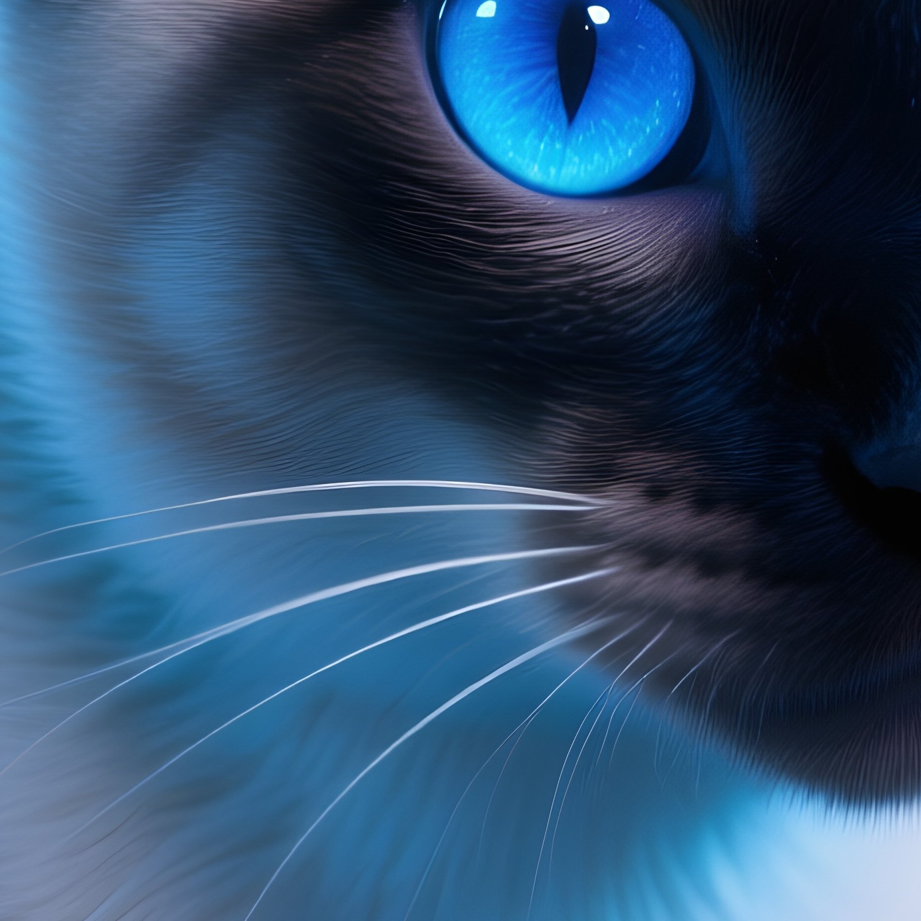 A Siamese Cat Licking Paw And Wiping Face Science Fiction - Full Resolution Quality Preview