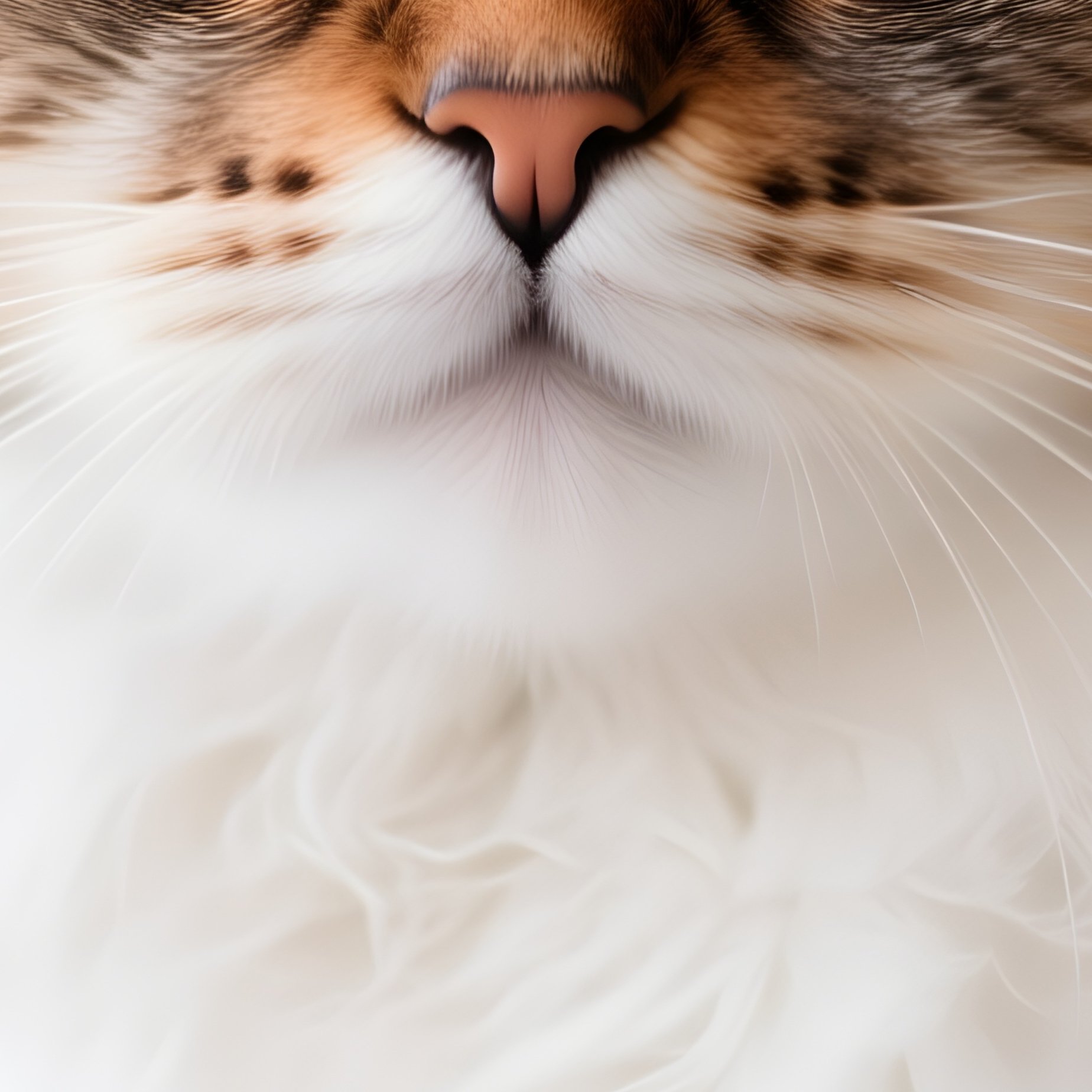 A Siberian Cat With Wide Curious Eyes - Full Resolution Quality Preview