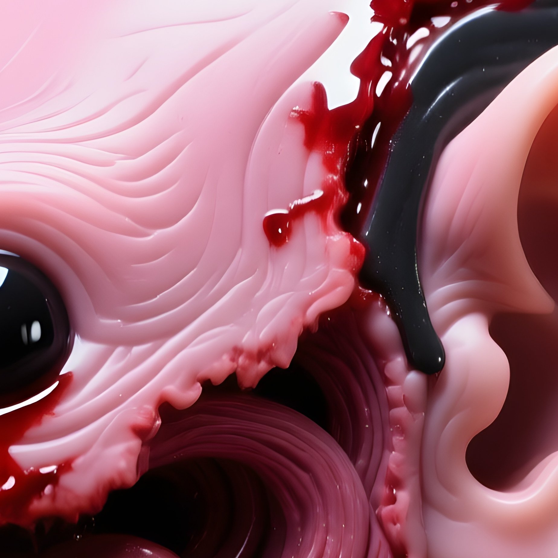 A Silicone Mouse Shaped Like A Severed Human Ear - Full Resolution Quality Preview