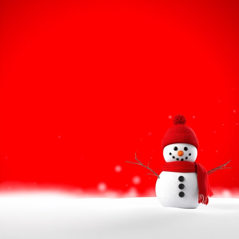 A Small Snowman Figure Snowman Christmas