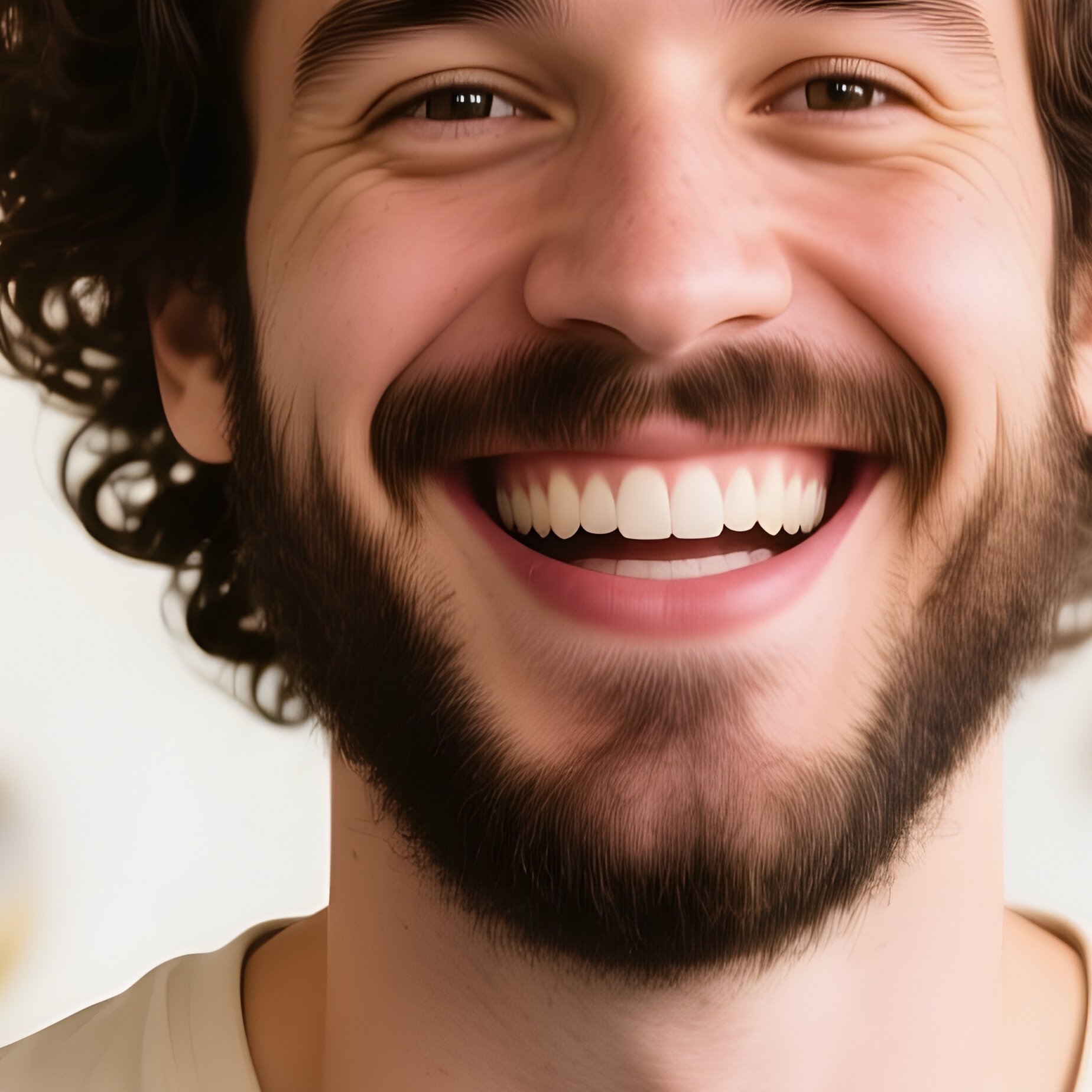 A Smiling Man In Front Of A Climbing Wall Climbing Indoor - Full Resolution Quality Preview